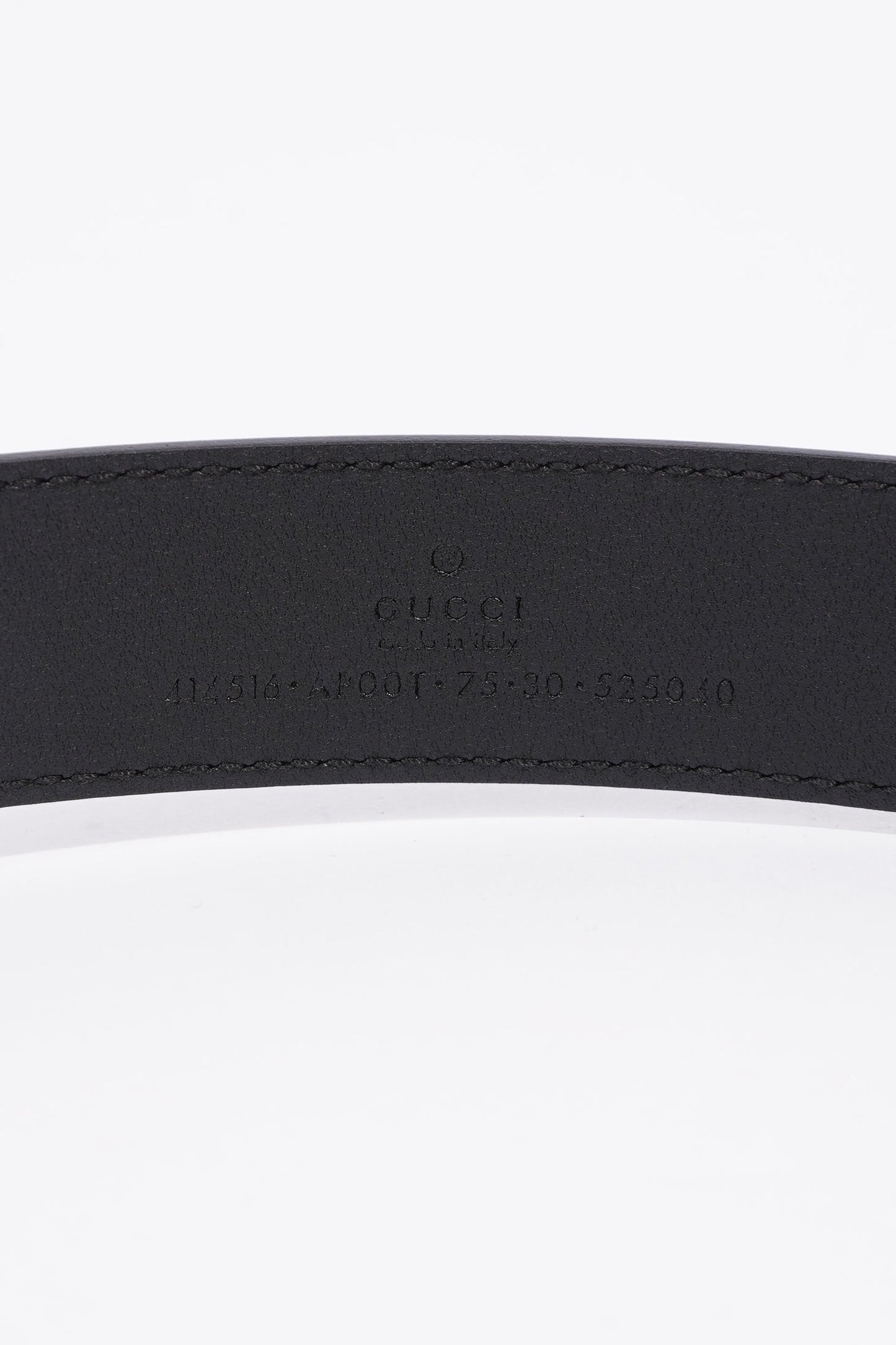 Gucci Marmont Belt Black Leather 75cm 30"