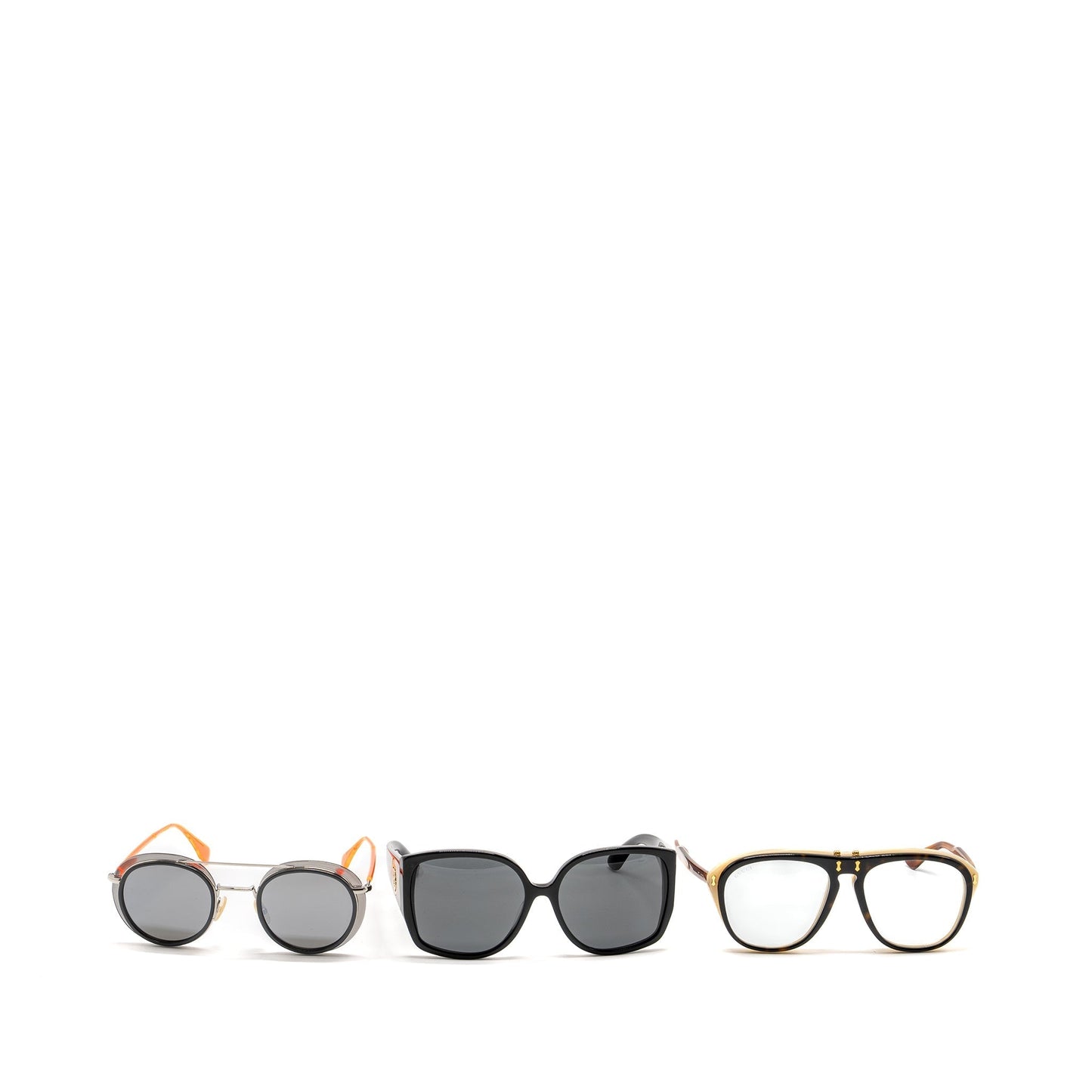 Gucci / Burberry / Fendi Sunglasses Multicolour (Sell In Set)