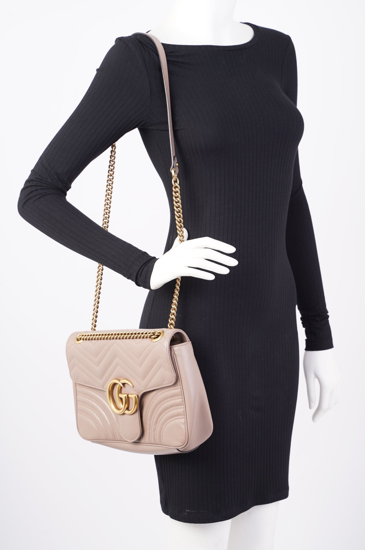 Gucci Marmont GG Bag Dusk Leather Medium