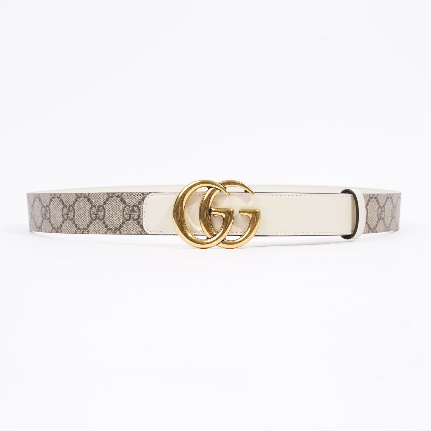 Gucci Marmont Buckle Belt Canvas Leather 95cm - 38"