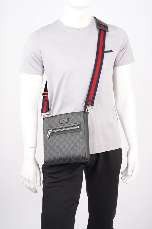 Gucci Mens Messenger Bag Black Small