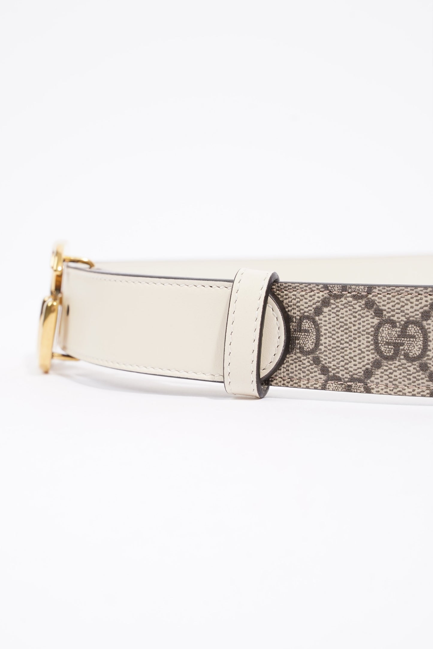 Gucci Marmont Buckle Belt Canvas Leather 95cm - 38"