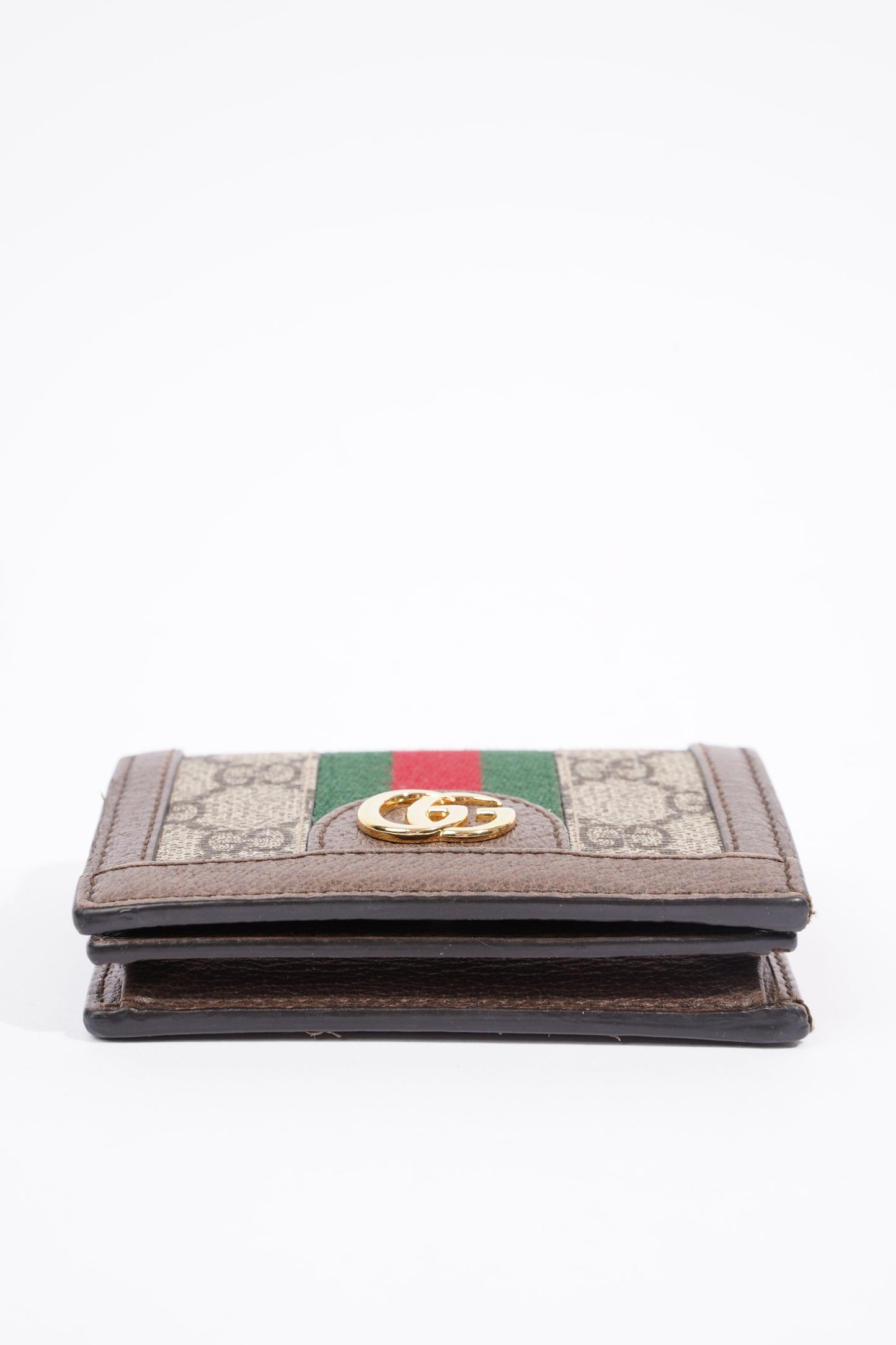 Gucci Ophidia Card Case Wallet Supreme / Green / Red