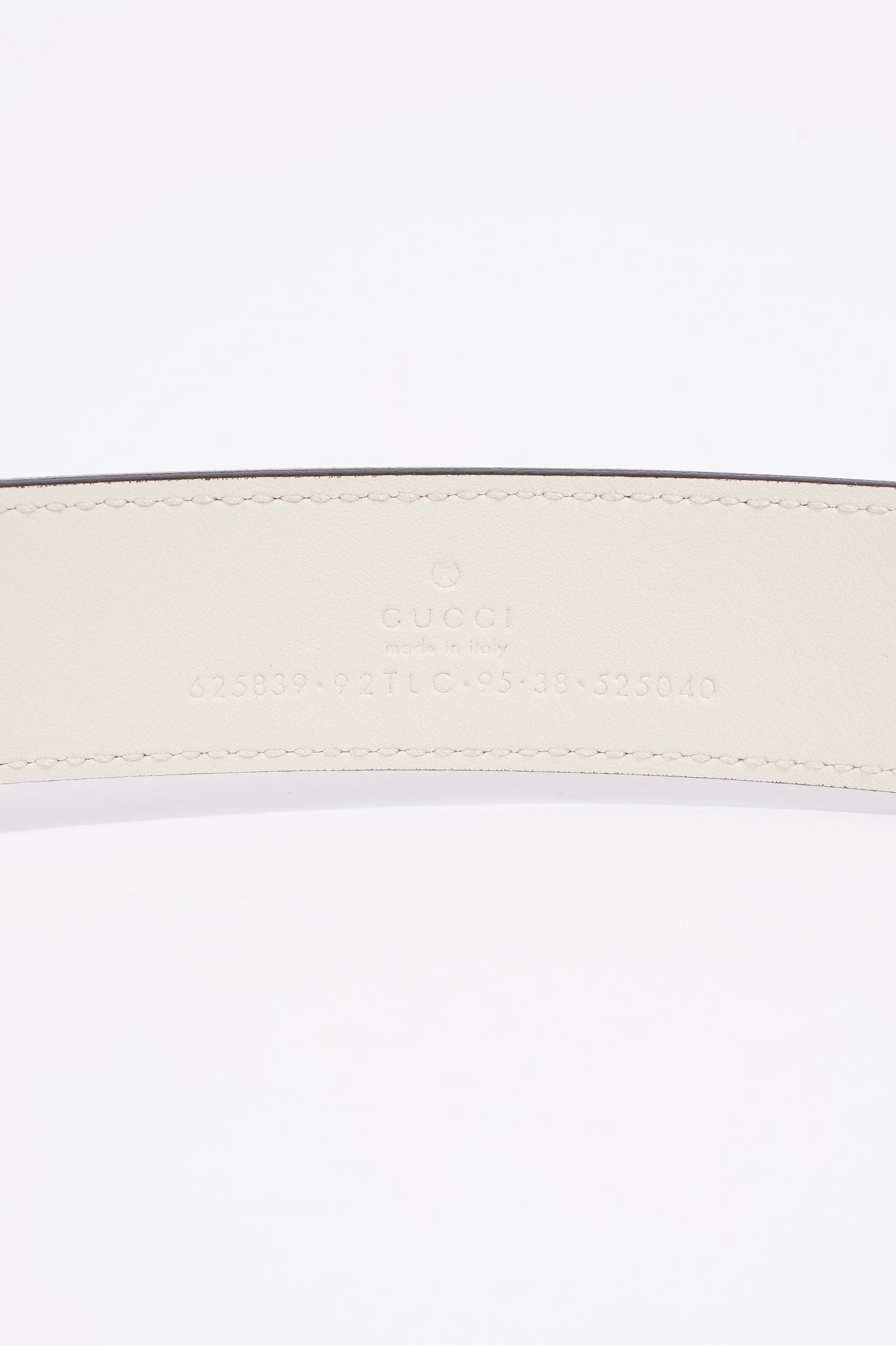 Gucci Marmont Buckle Belt Canvas Leather 95cm - 38"