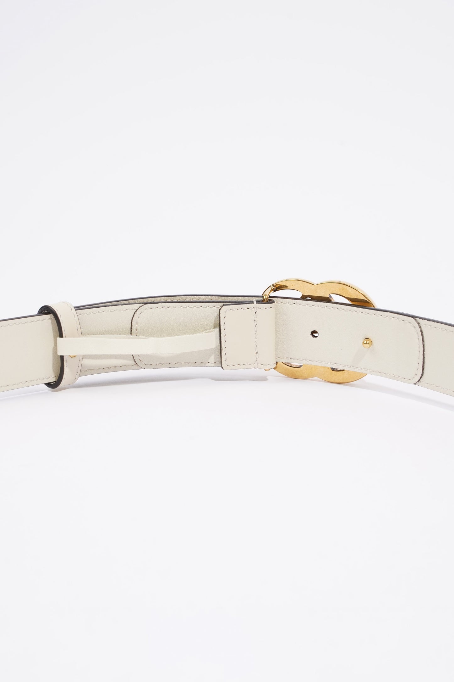 Gucci Marmont Buckle Belt Canvas Leather 95cm - 38"