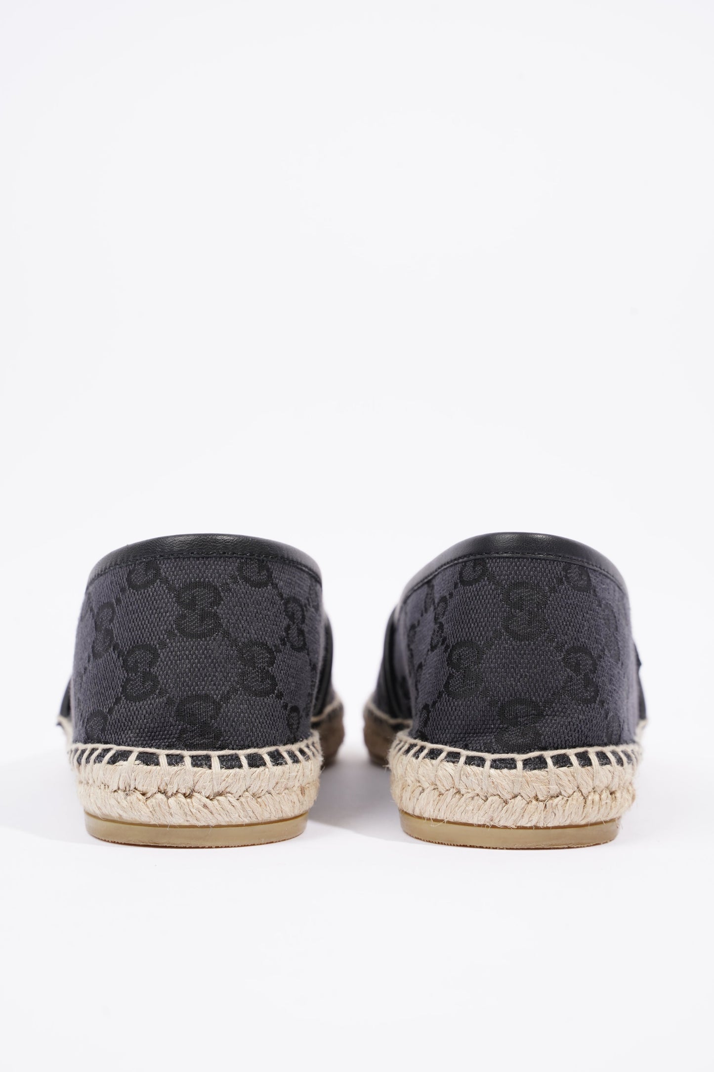 Gucci Womens Cloth Espadrilles Black EU 38.5 / UK 5.5