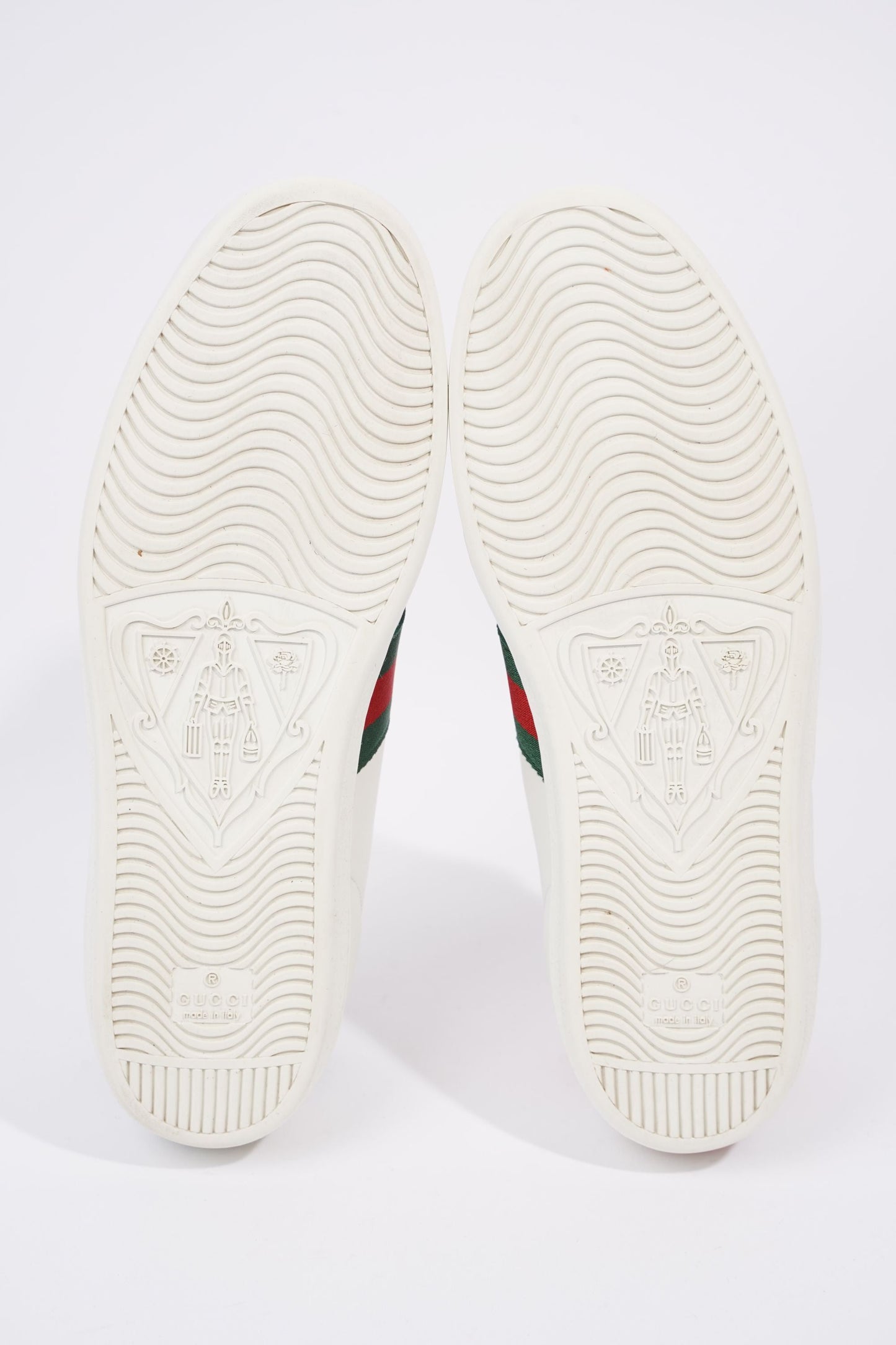 Gucci Mens Ace Bee White / Green / Red EU 41 / UK 7