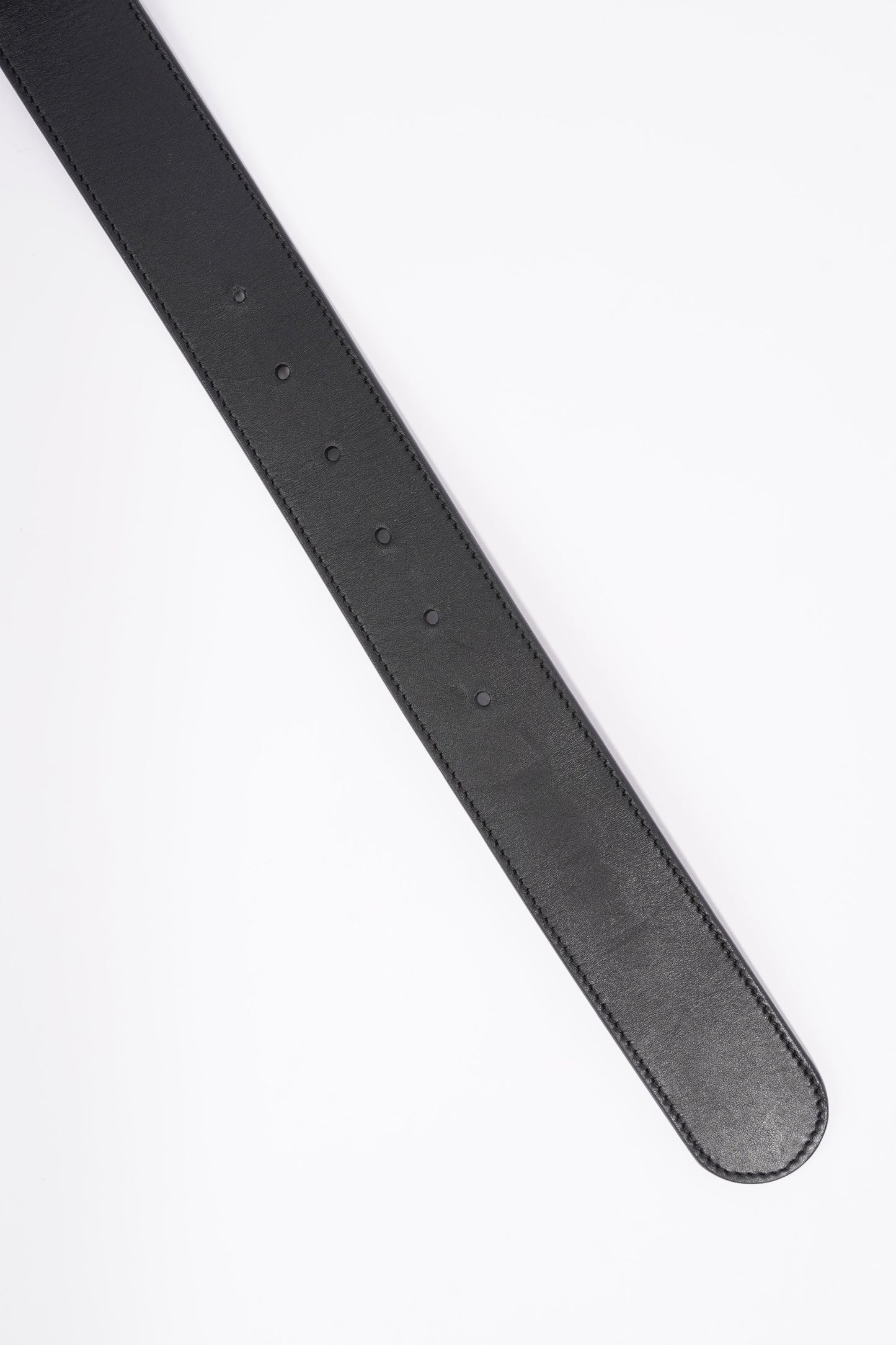 Gucci Womens Marmont Belt Black Leather / Brass 80cm - 32"