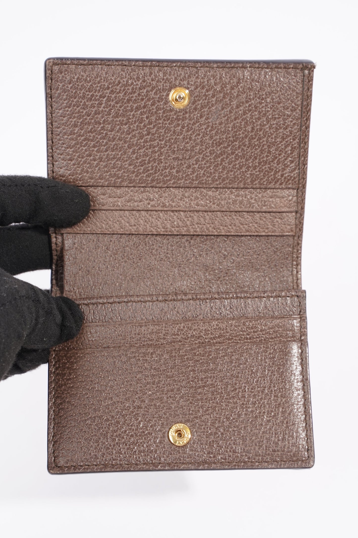 Gucci Ophidia Card Case Wallet Supreme / Green / Red