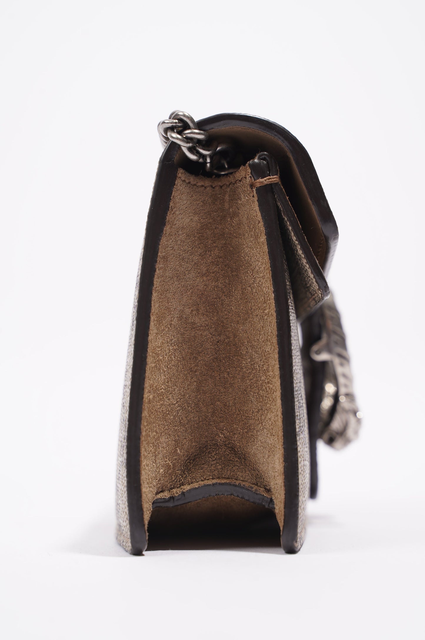 Gucci Womens Dionysus Bag Supreme Canvas Super Mini