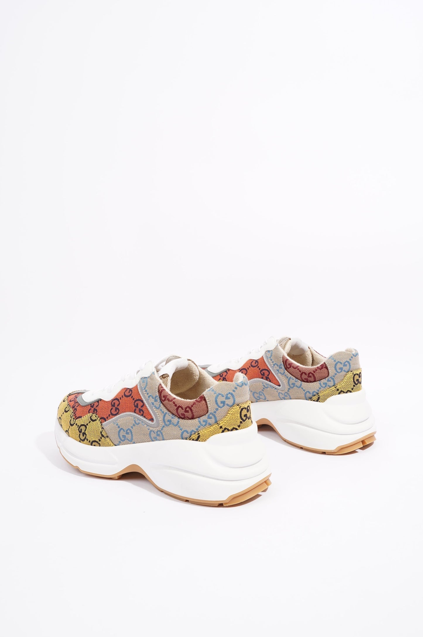 Gucci Womens Rhyton Red / Yellow / White EU 38 / UK 5