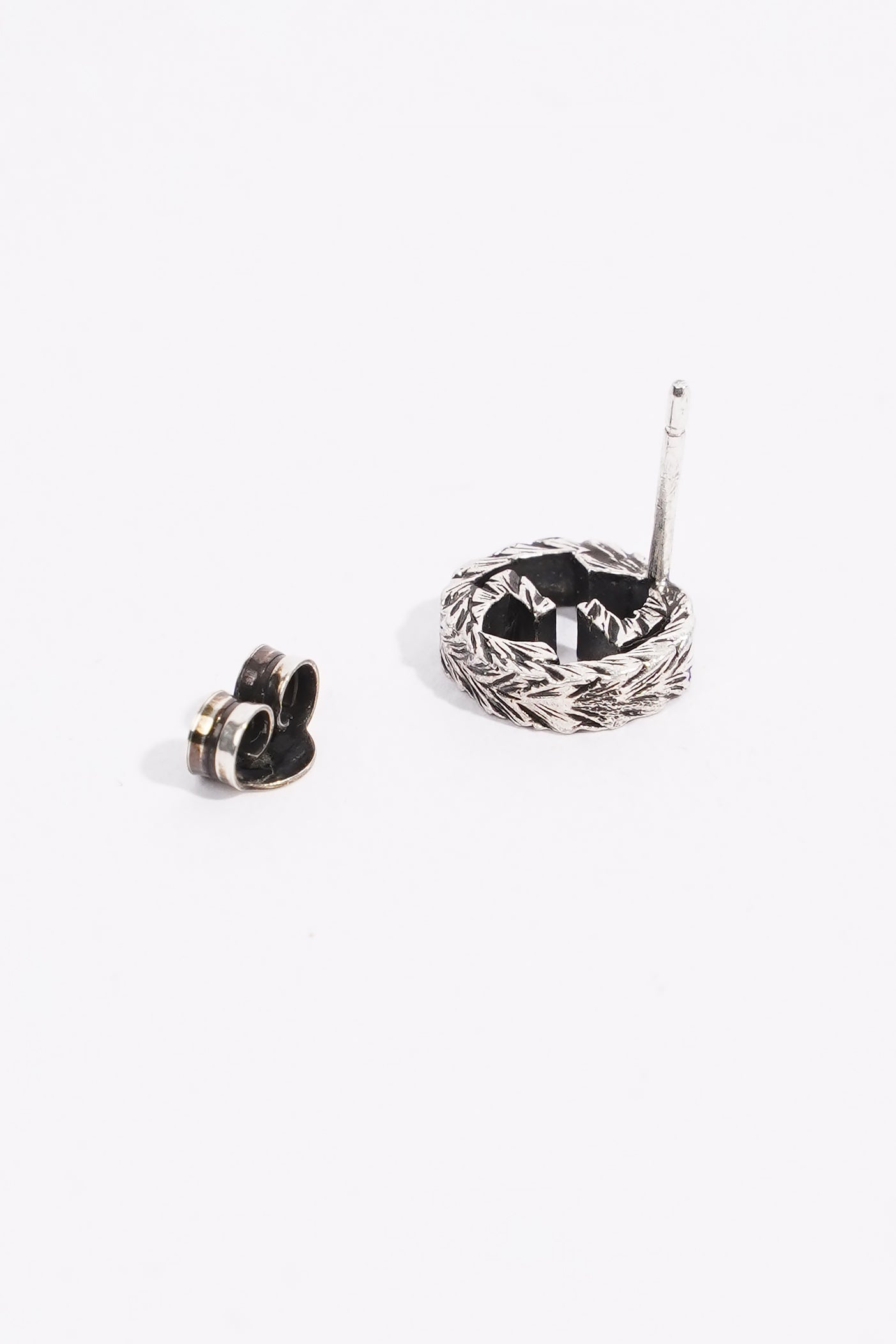 Gucci Interlocking Earrings Sterling Silver