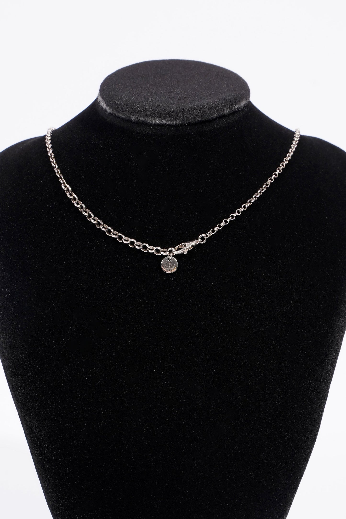 Gucci Interlocking G Necklace Sterling Silver