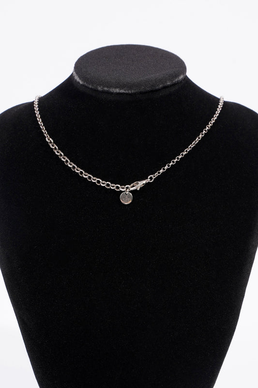Gucci Interlocking G Necklace Sterling Silver