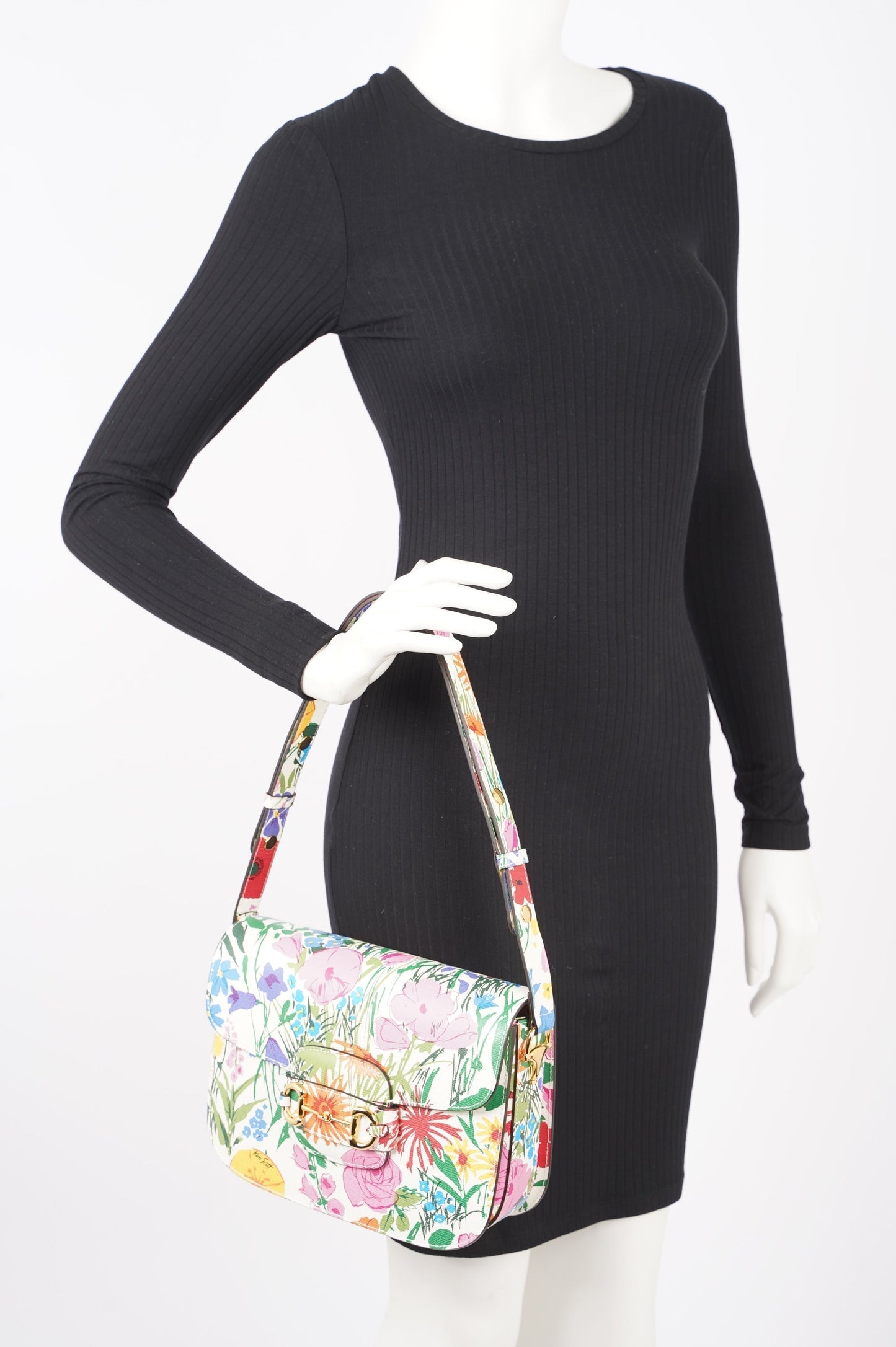 Gucci x Ken Scott Womens Horsebit Floral Multicolour