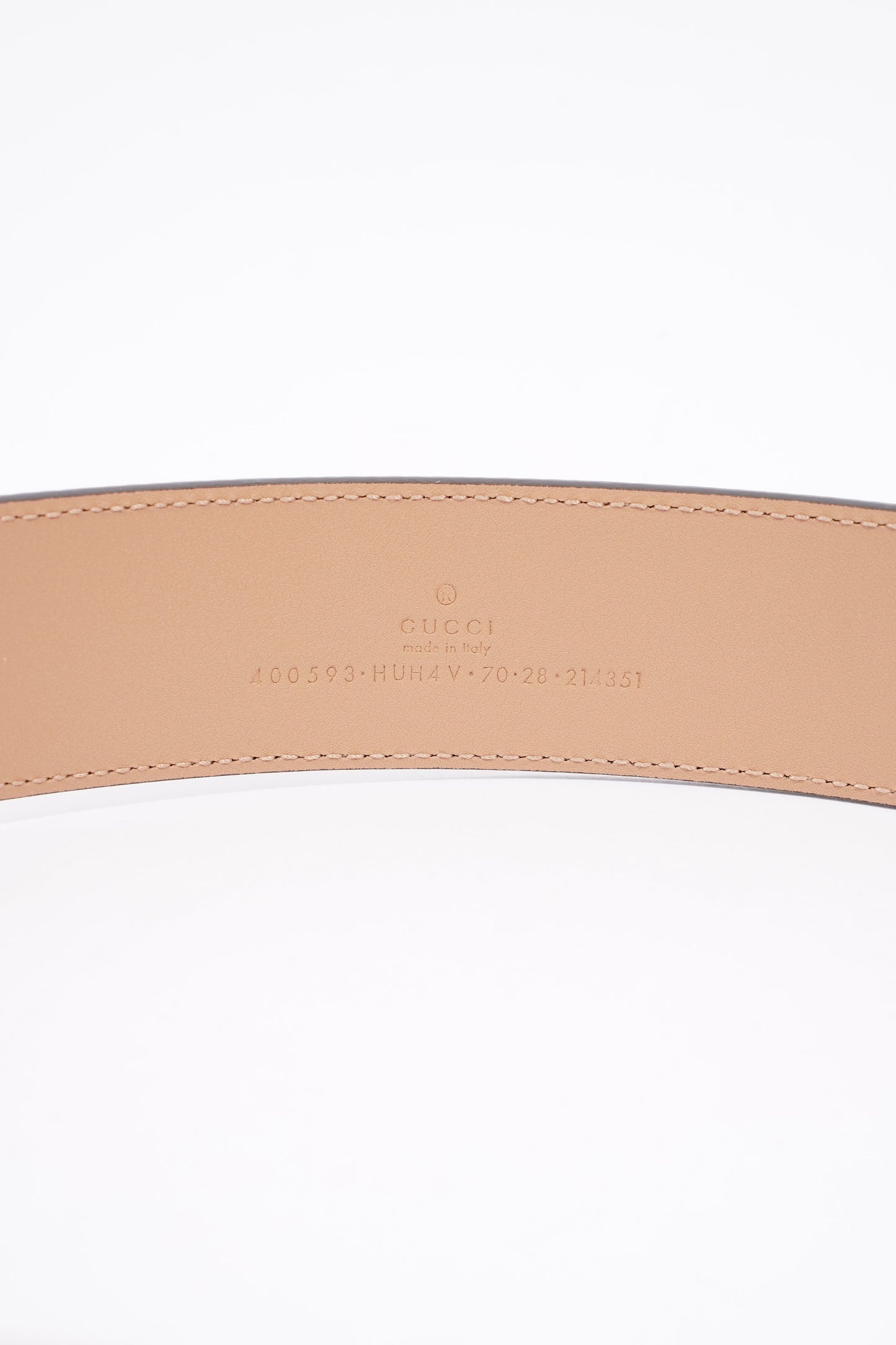 Gucci Marmont Belt Monogram Canvas / Leather 70cm - 28"