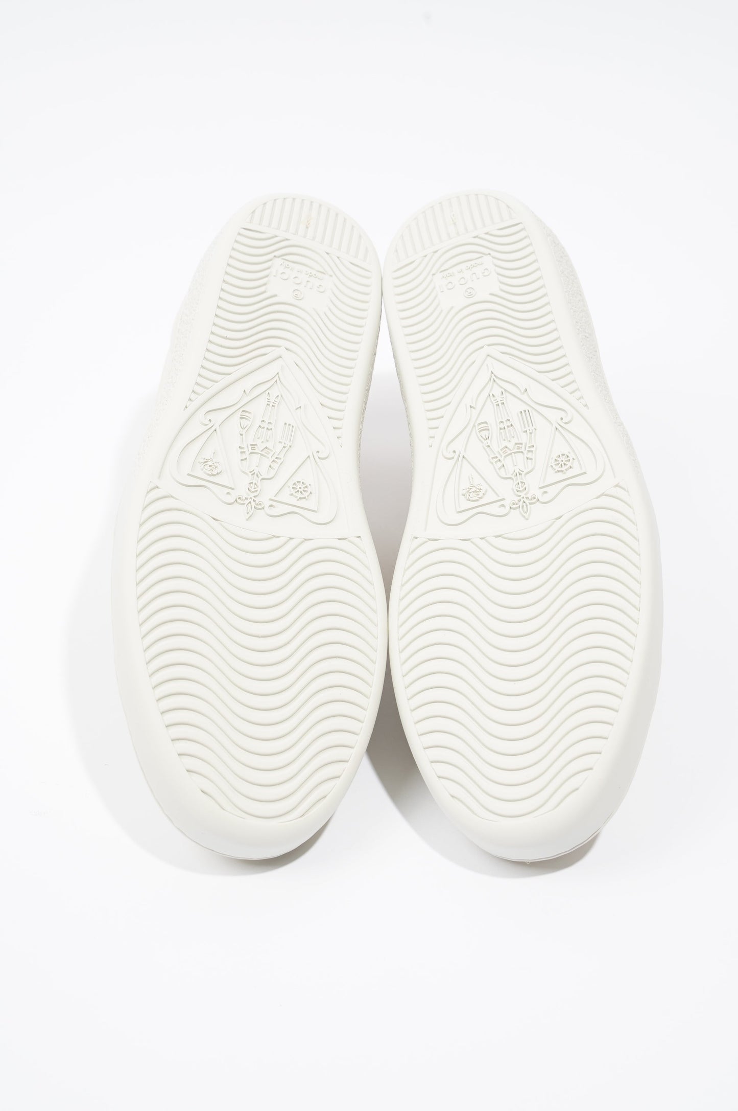 Gucci Womens Ace Stripe White / Red EU 37 / UK 4