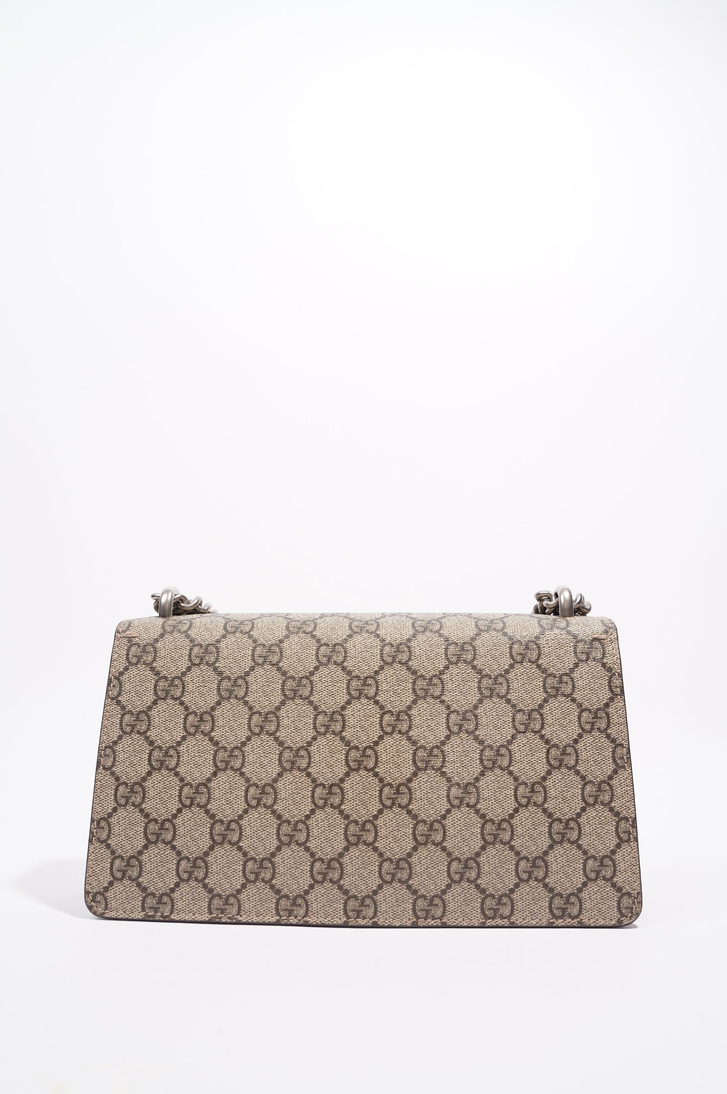 Gucci Womens Dionysus GG Rectangular Bag Supreme Canvas Small