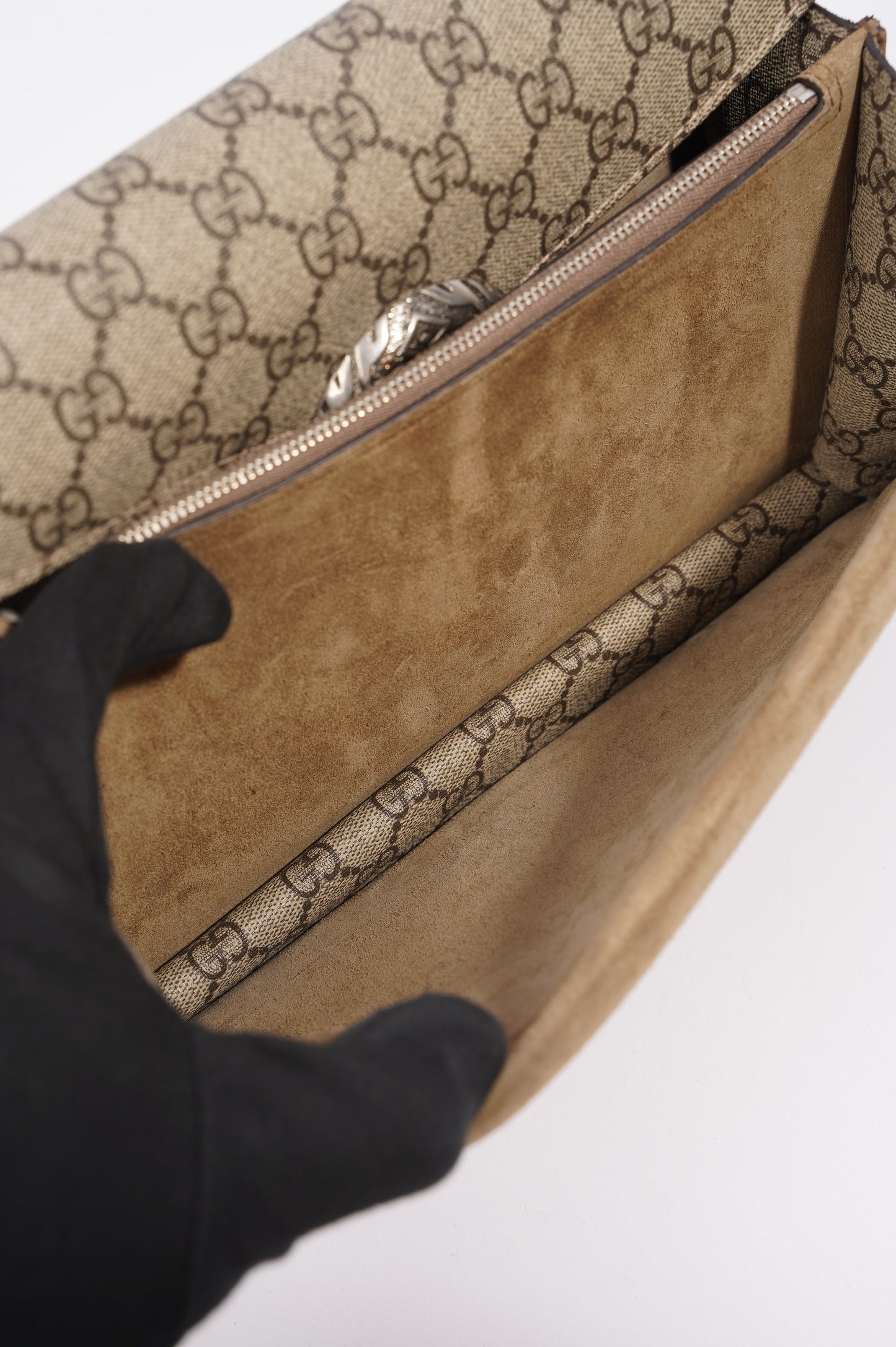 Gucci Dionysus Bag Brown Canvas Medium