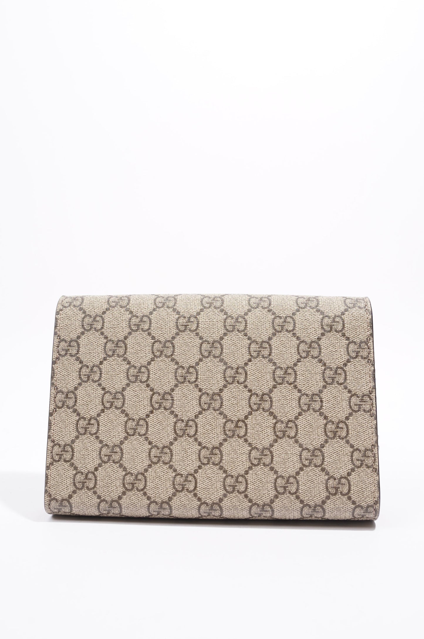 Gucci Dionysus GG Chain Wallet Supreme Canvas