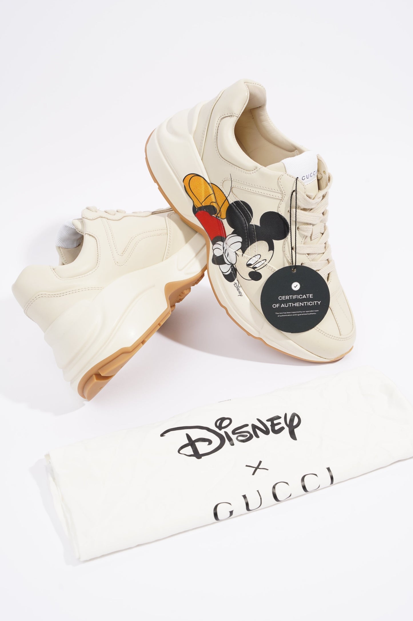 Gucci x Disney Womens Rhyton Ivory EU 37 / UK 4
