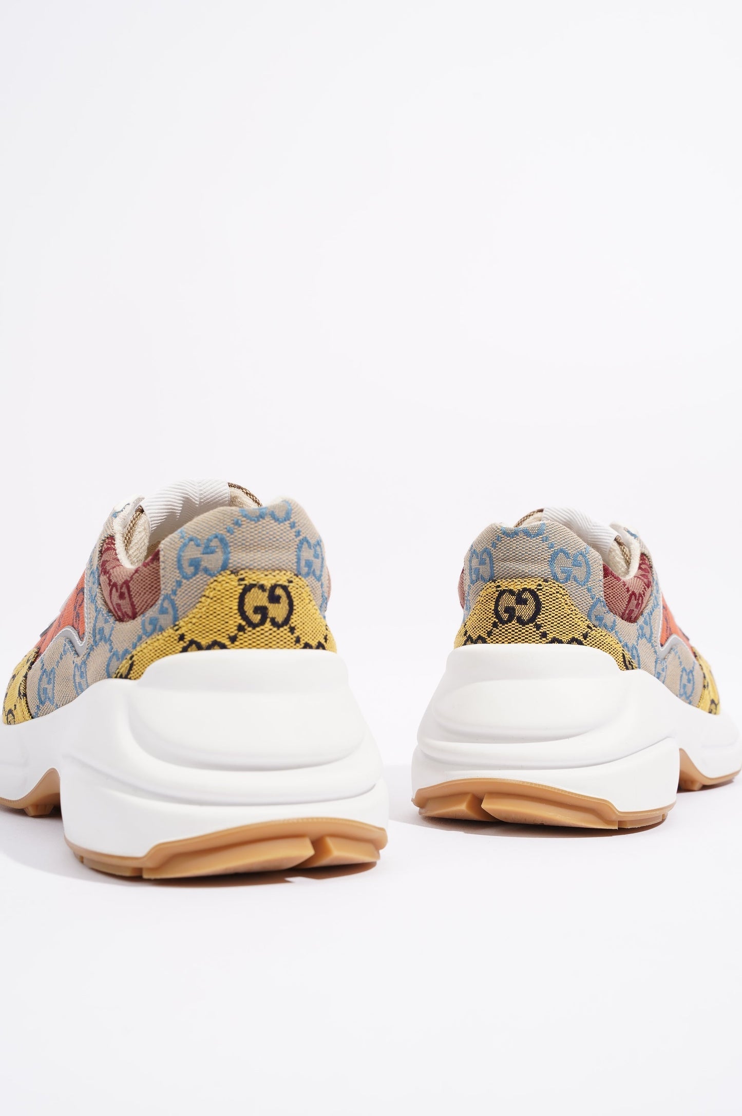 Gucci Womens Rhyton Red / Yellow / White EU 38 / UK 5