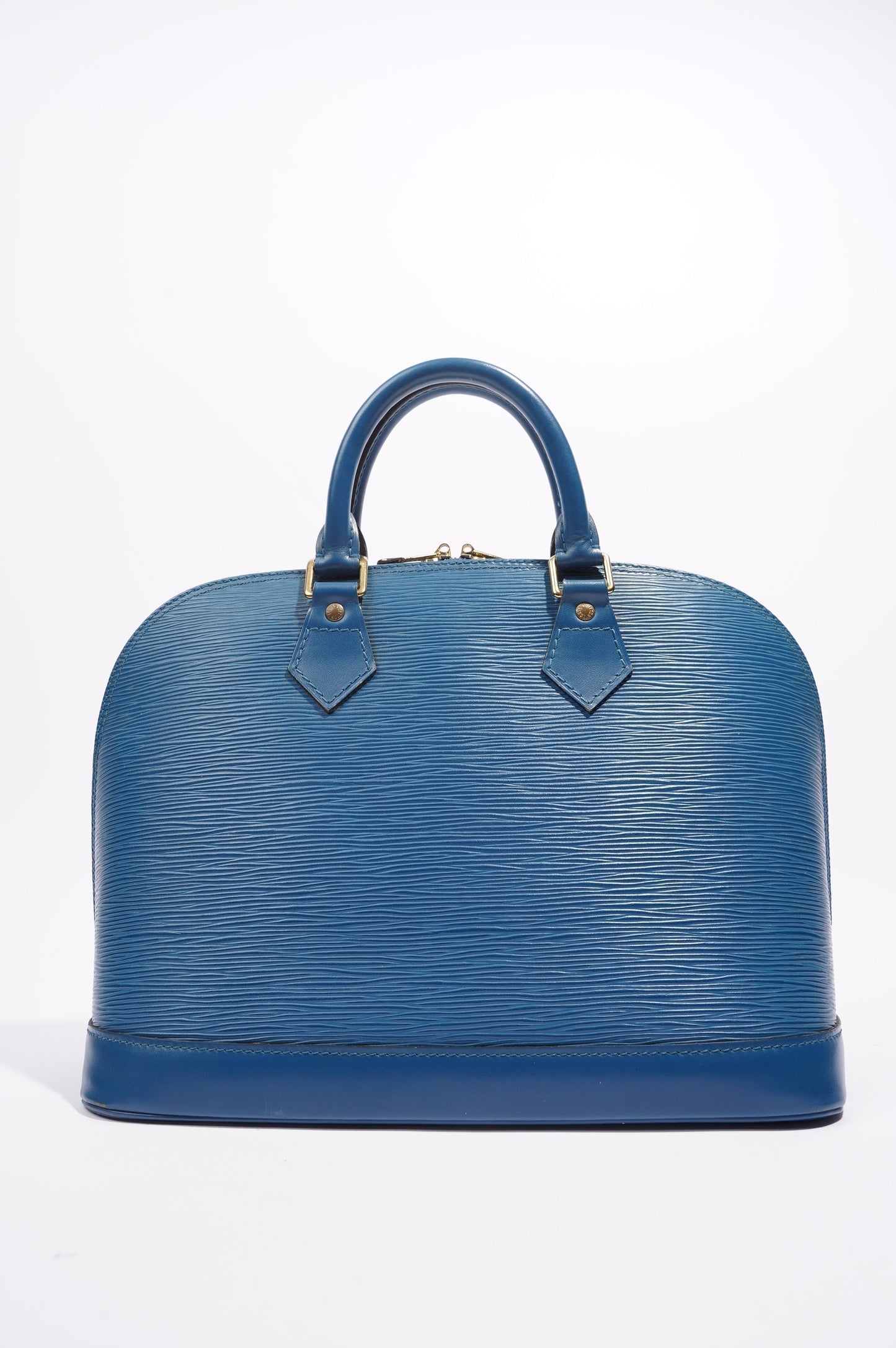 Louis Vuitton Alma Blue Epi Leather PM