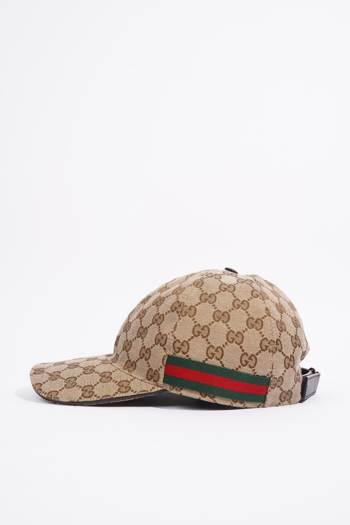Gucci Mens Orginal GG Canvas Baseball Hat Supreme