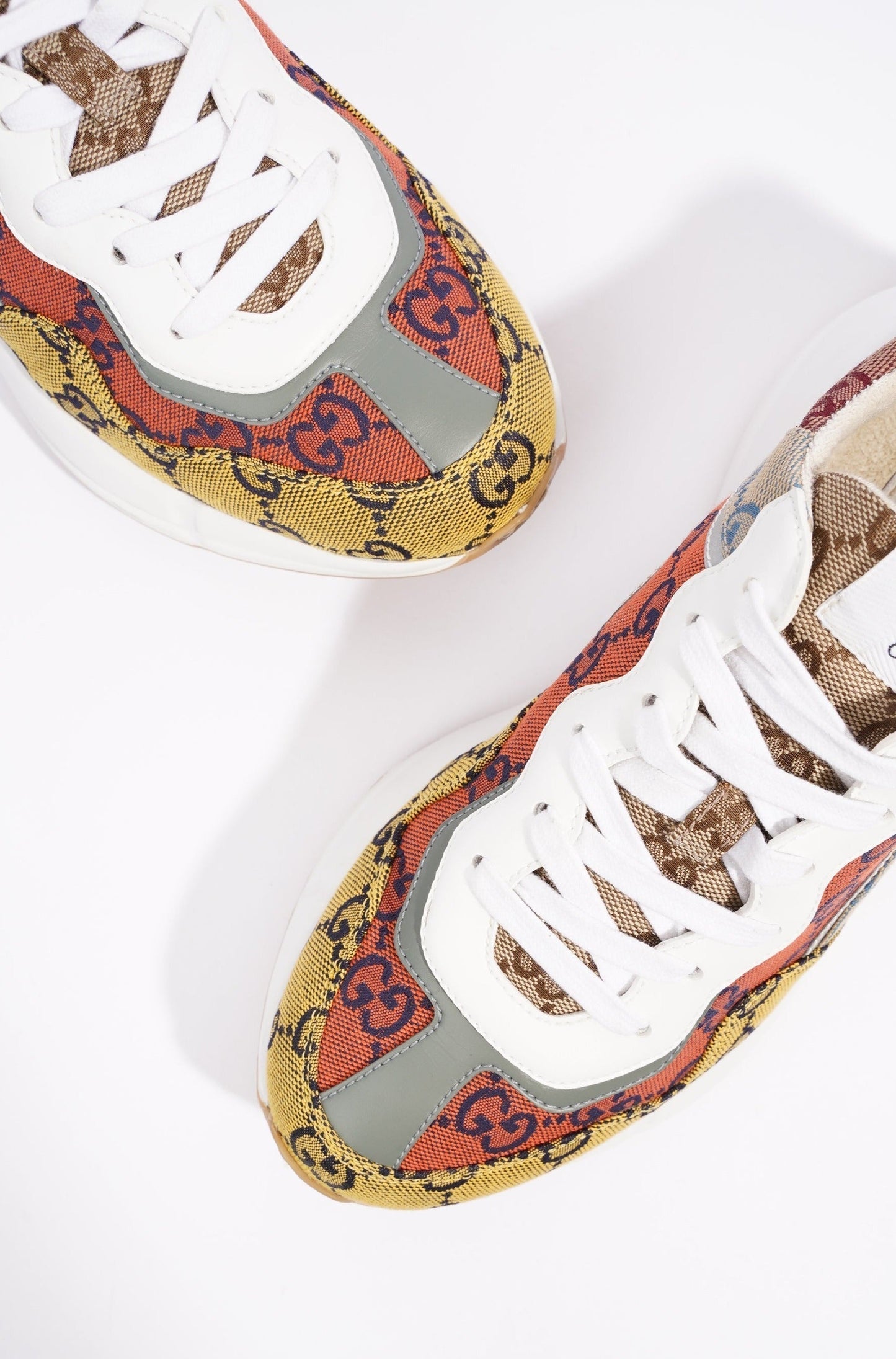 Gucci Womens Rhyton Red / Yellow / White EU 38 / UK 5
