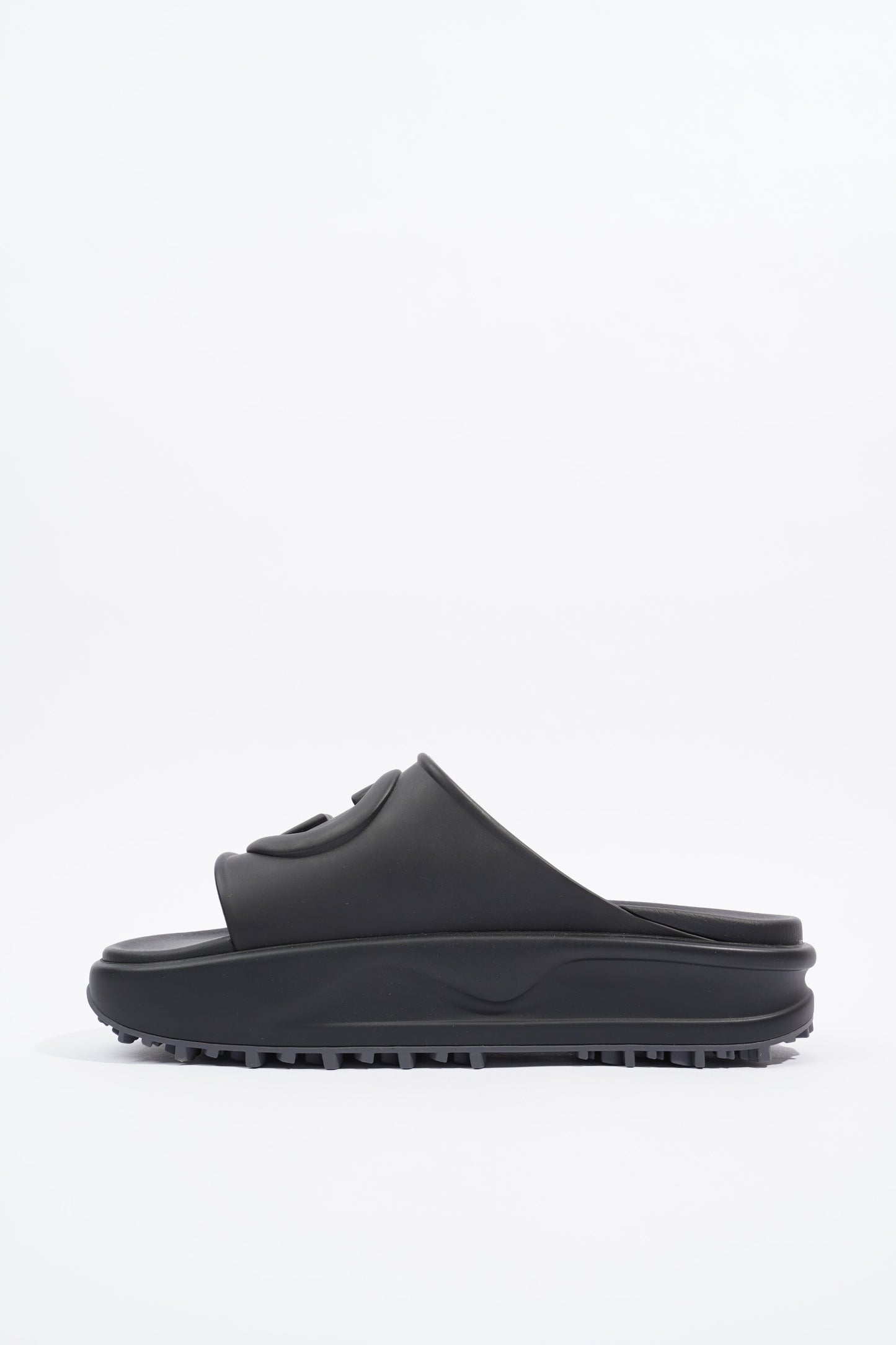 Gucci Mens Interlocking G Slide Black EU 42 / UK 8