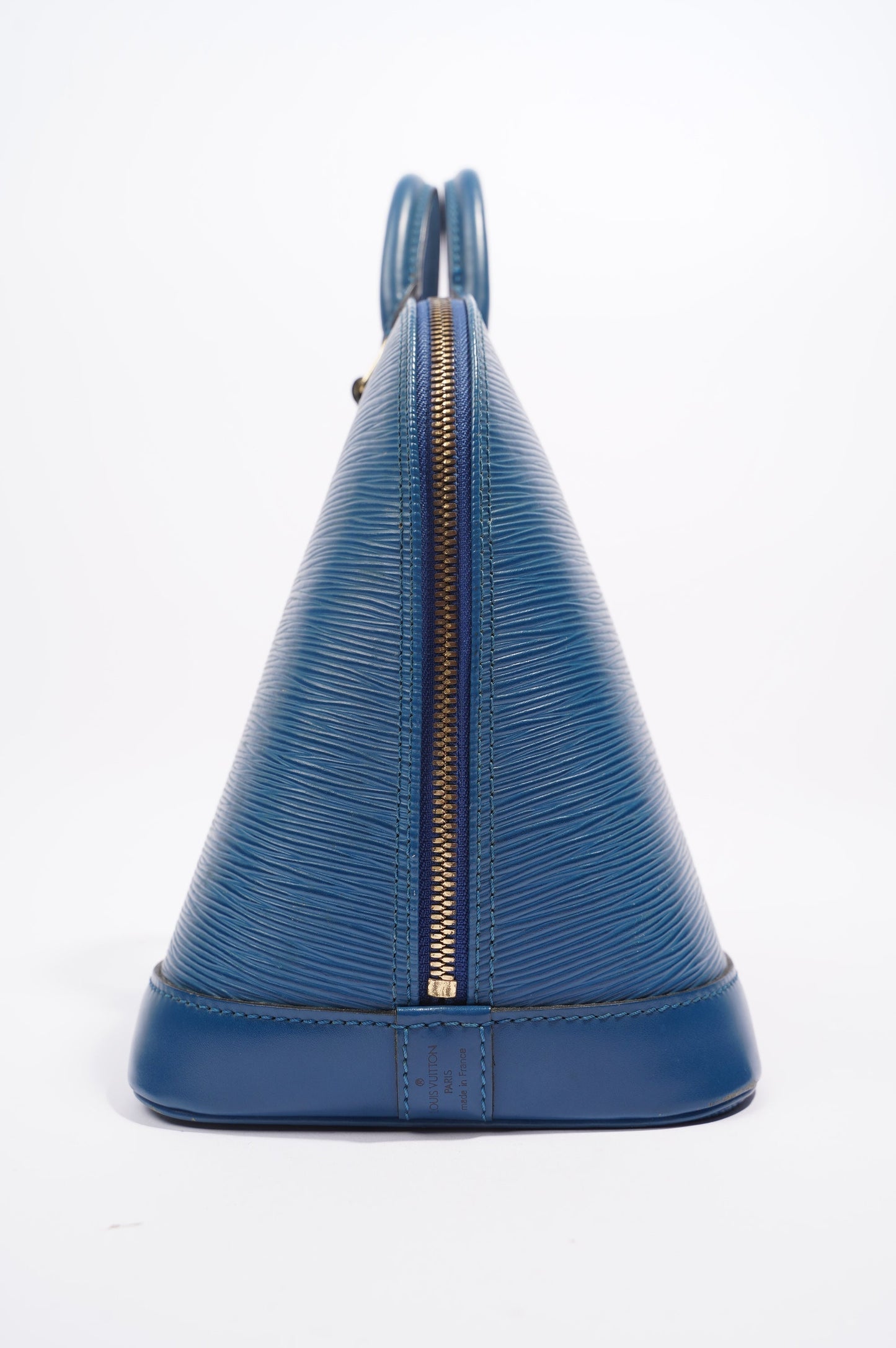 Louis Vuitton Alma Blue Epi Leather PM