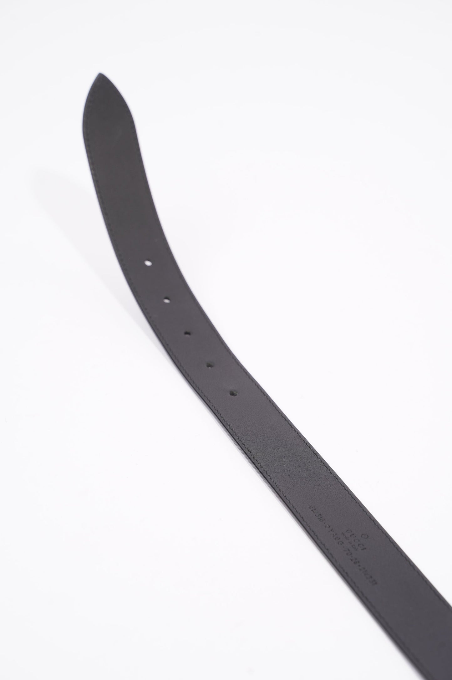Gucci Mens Marmont Belt Black / Gold 70cm / 28"