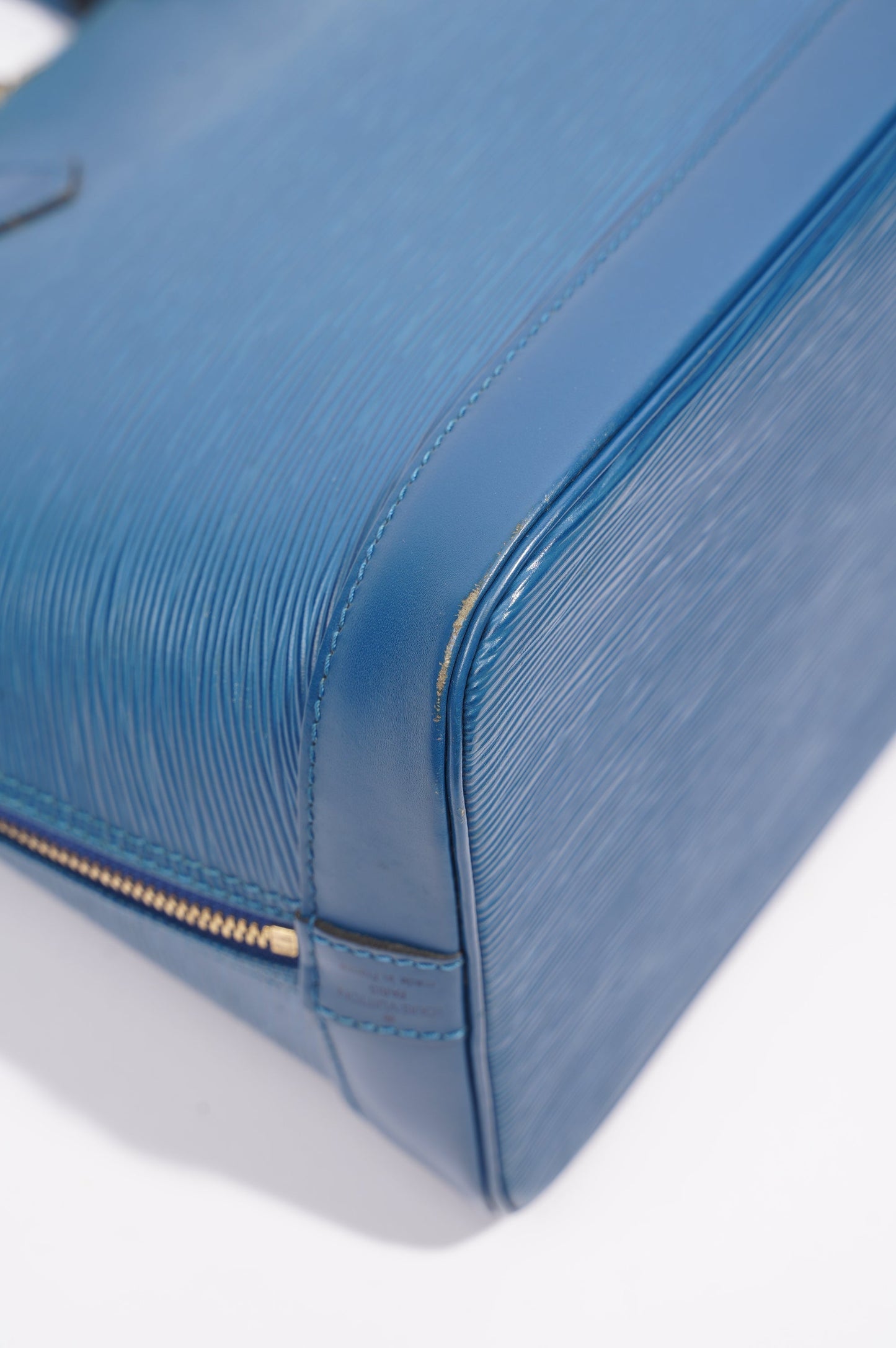 Louis Vuitton Alma Blue Epi Leather PM