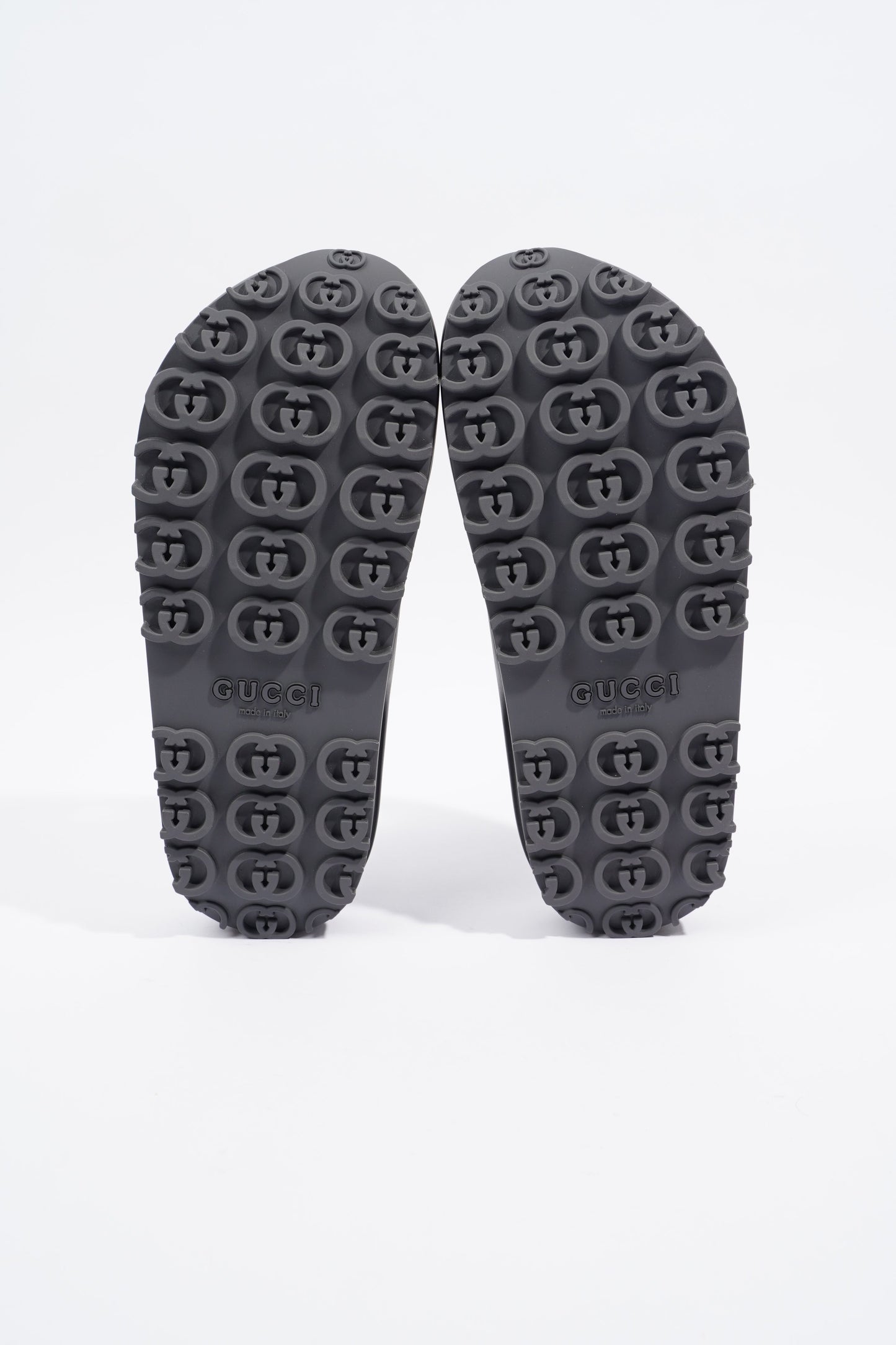 Gucci Mens Interlocking G Slide Black EU 42 / UK 8