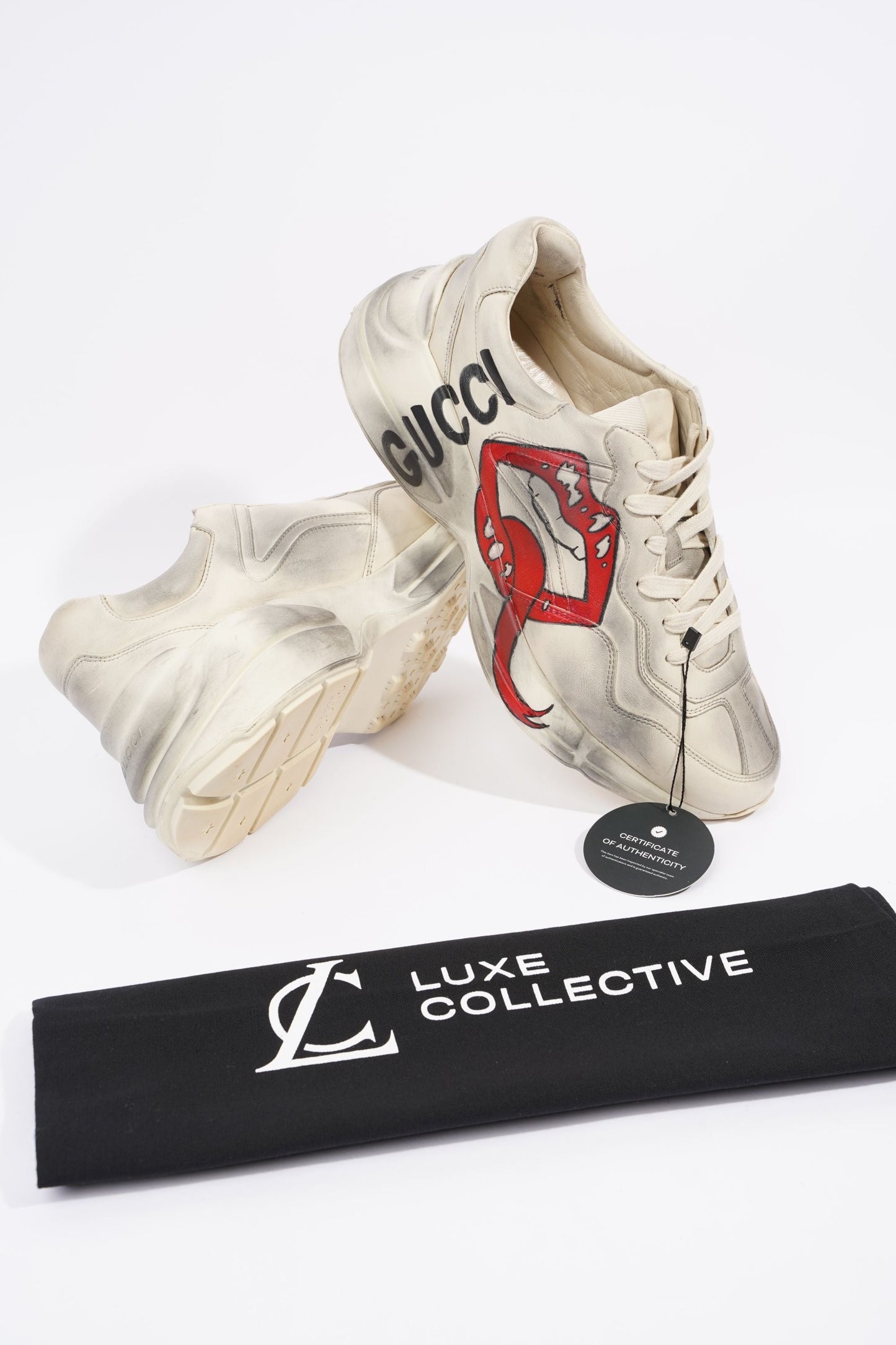 Gucci Mens Rhyton Ivory EU 43 / UK 9
