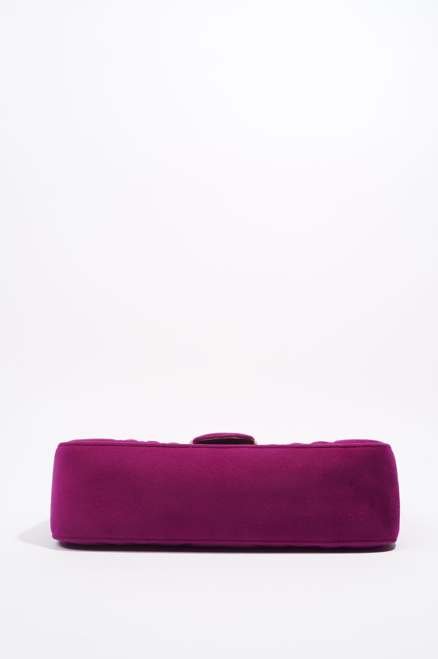 Gucci GG Marmont Flap Bag Purple Velvet Small
