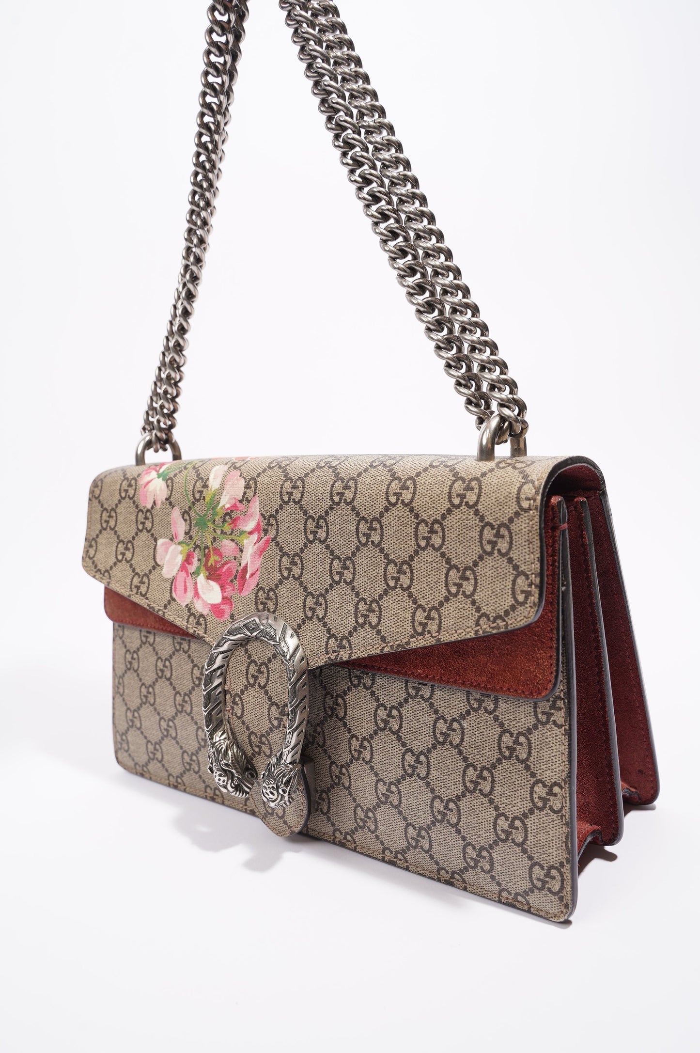 Gucci Dionysus Floral Bag Supreme Canvas Small