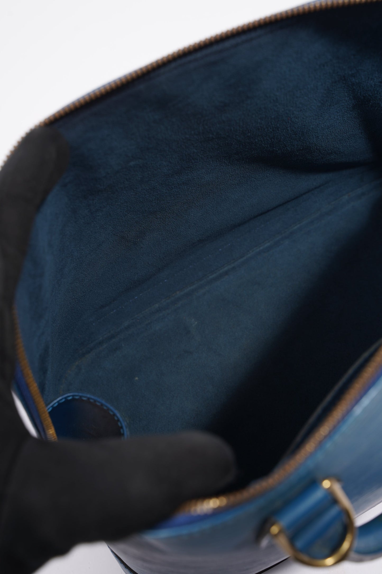 Louis Vuitton Alma Blue Epi Leather PM