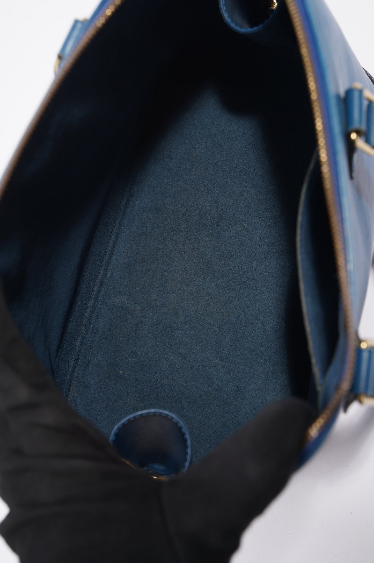 Louis Vuitton Alma Blue Epi Leather PM