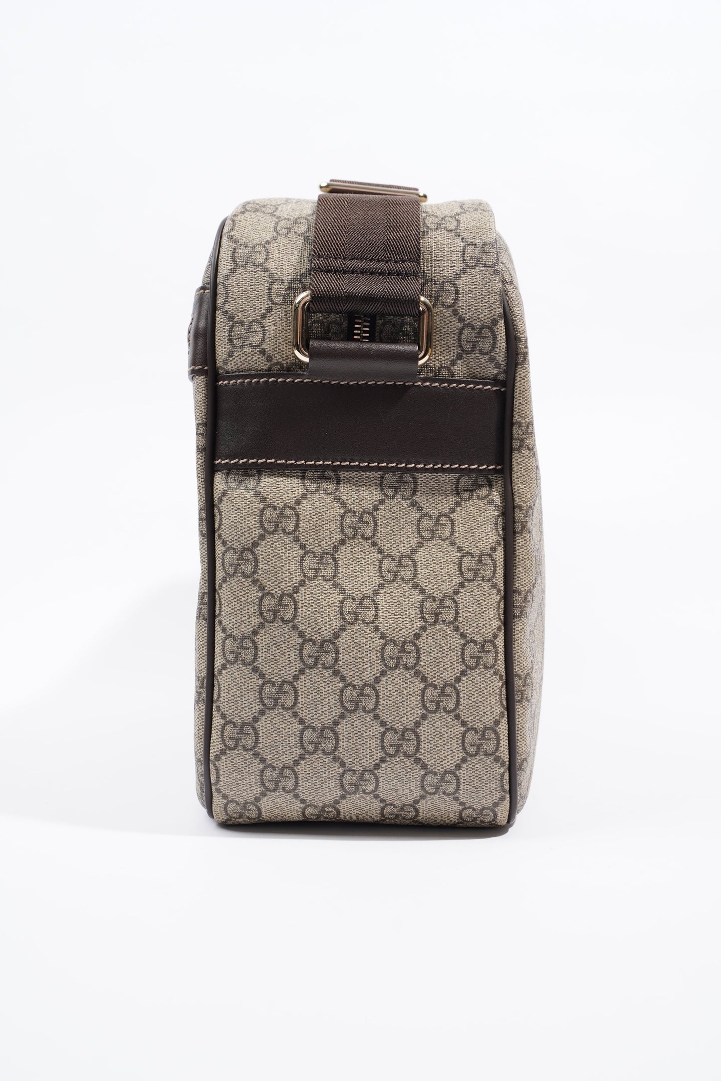 Gucci Womens Camera GG Bag Supreme Canvas Large
