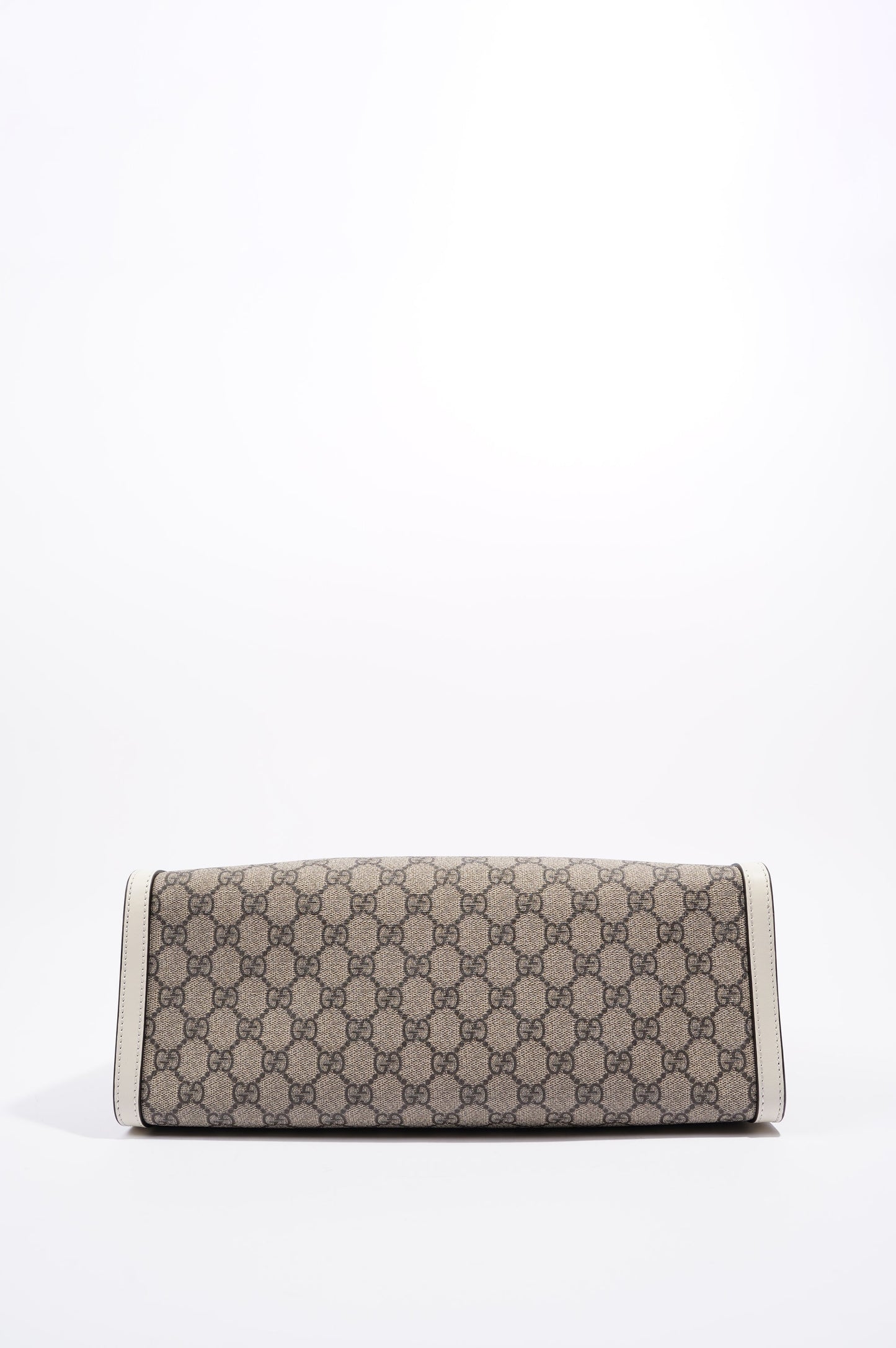 Gucci Womens Padlock Bag Supreme Cream Medium