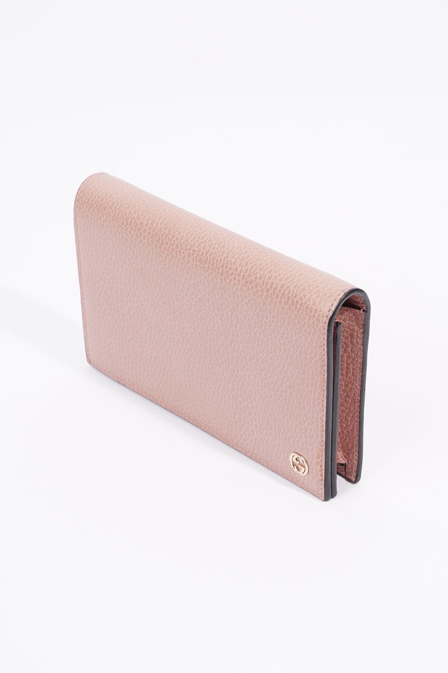 Gucci Womens Wallet on Chain Pink Leather