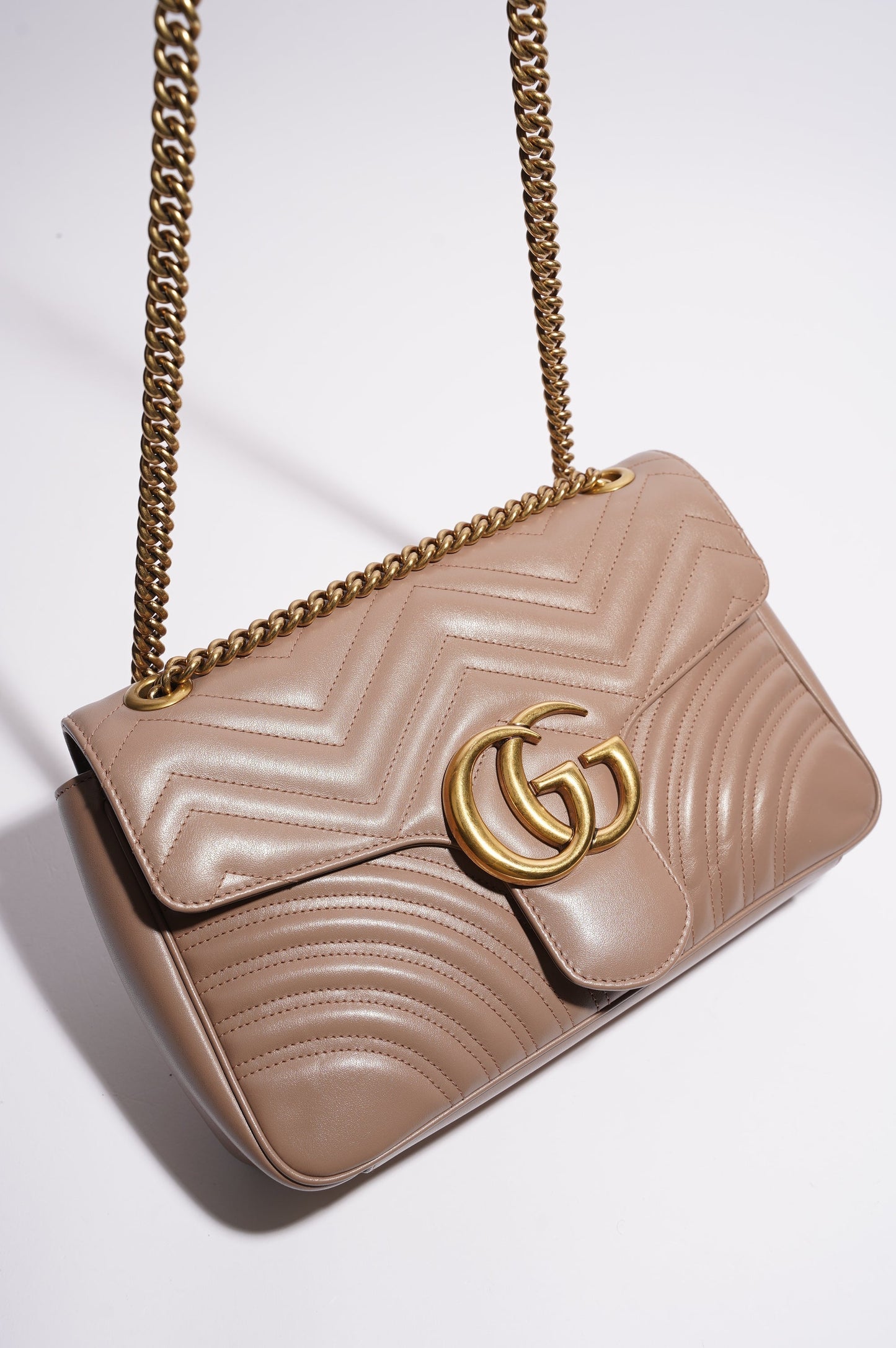 Gucci Marmont GG Bag Dusk Leather Medium