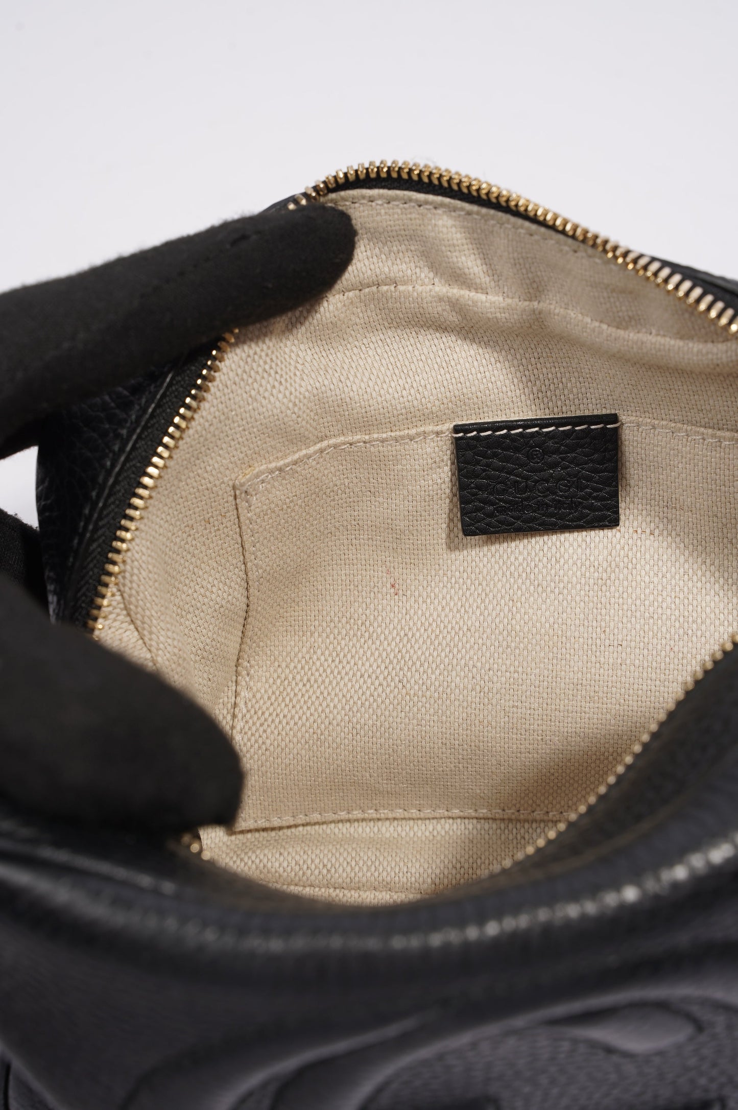 Gucci Soho Disco Black Leather Small
