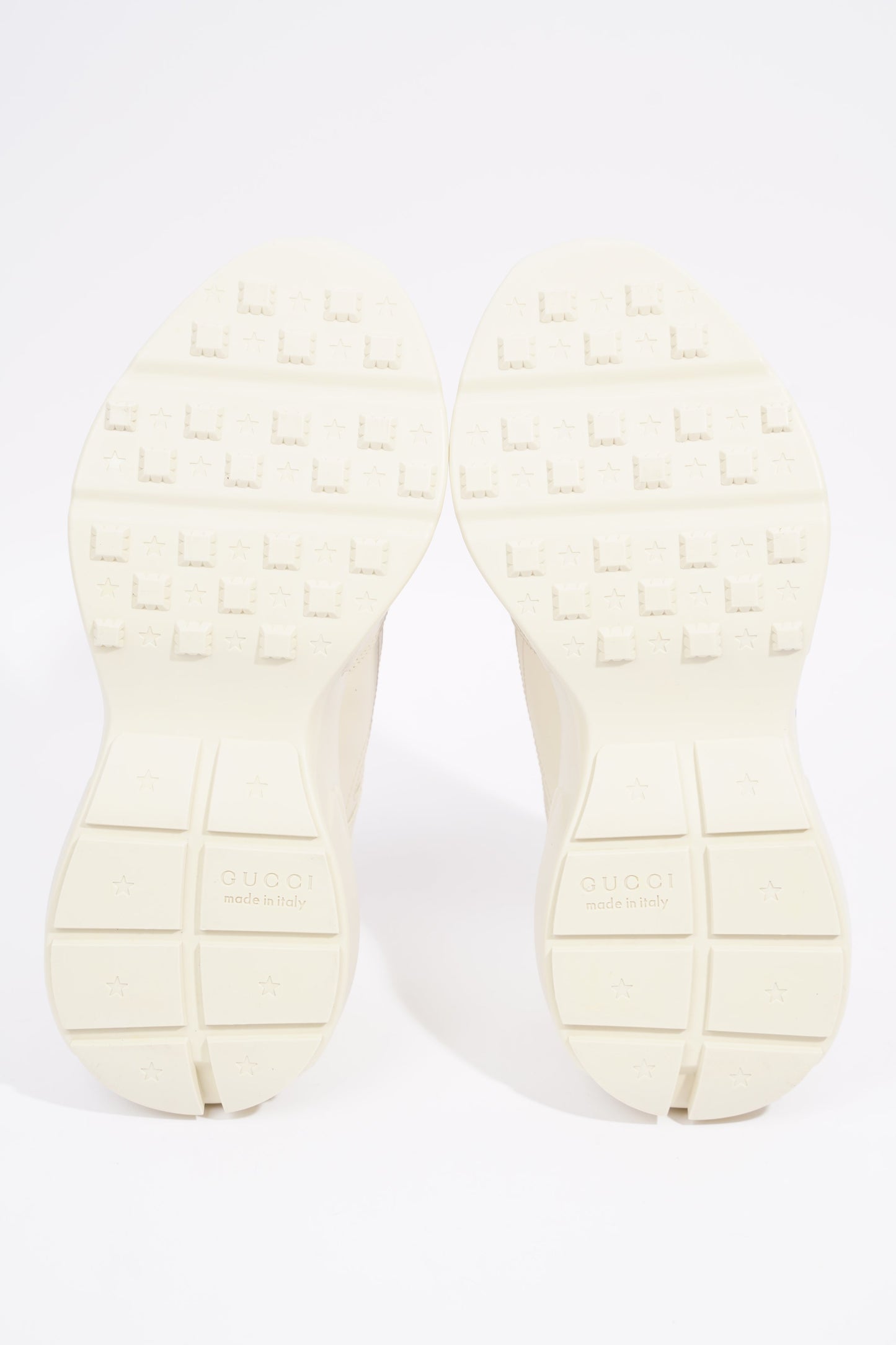 Gucci Mens Rhyton Ivory / Hawaii Print EU 42.5 / UK 8.5