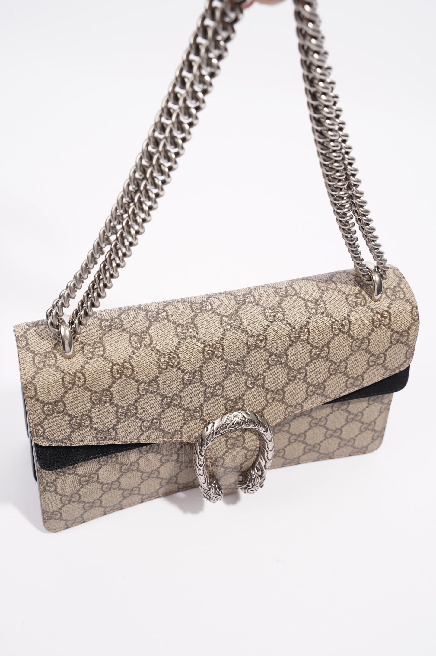 Gucci Womens Dionysus Supreme Canvas Small