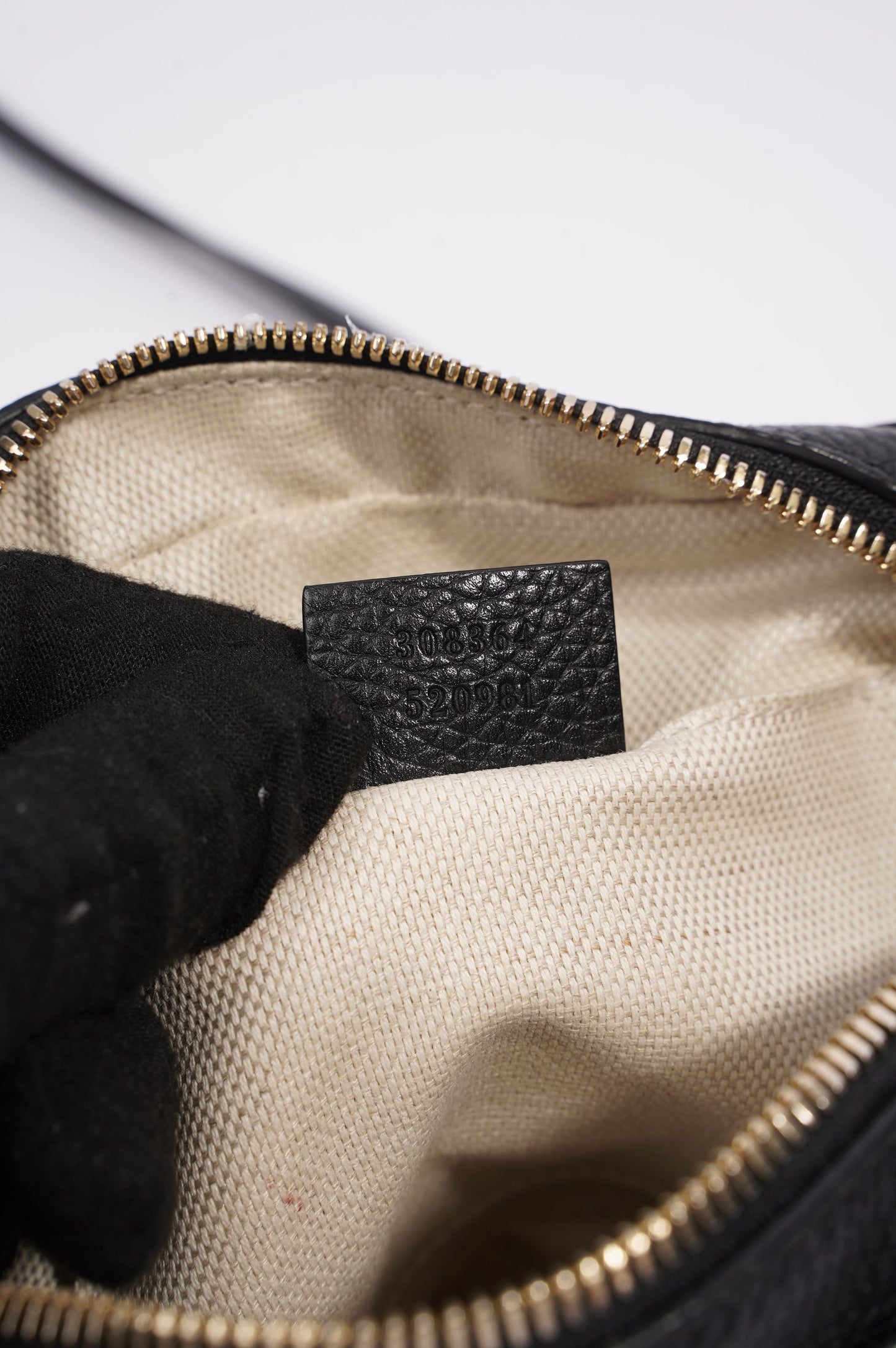 Gucci Soho Disco Black Leather Small