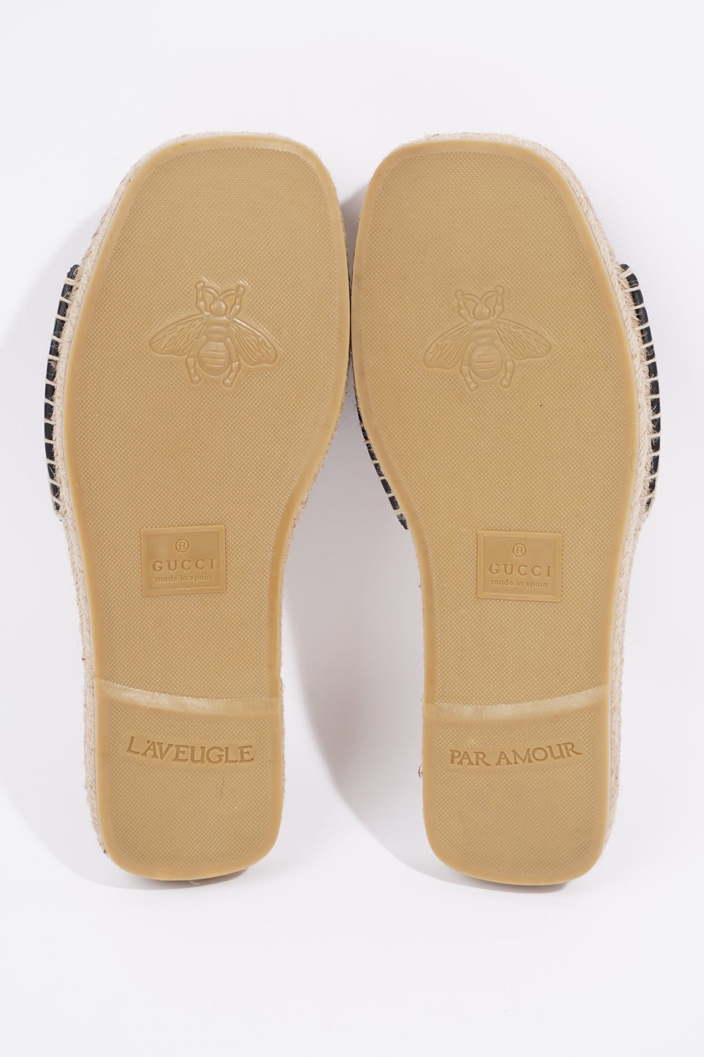 Gucci Mens Interlocking G Cut-Out Slide Sandal Black EU 45 / UK 11