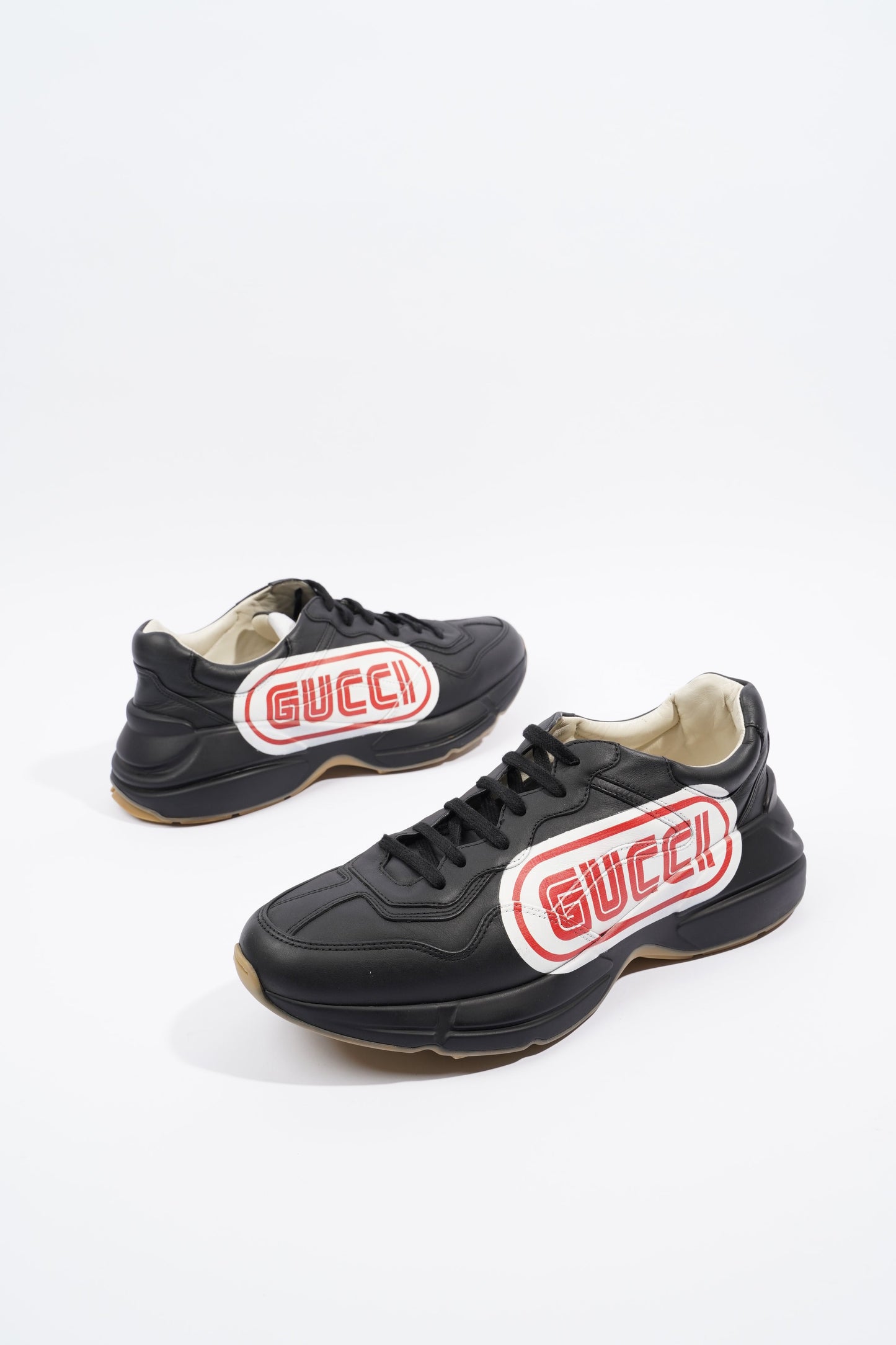 Gucci Mens Rhyton SEGA Black / White / Red EU 43 / UK 9