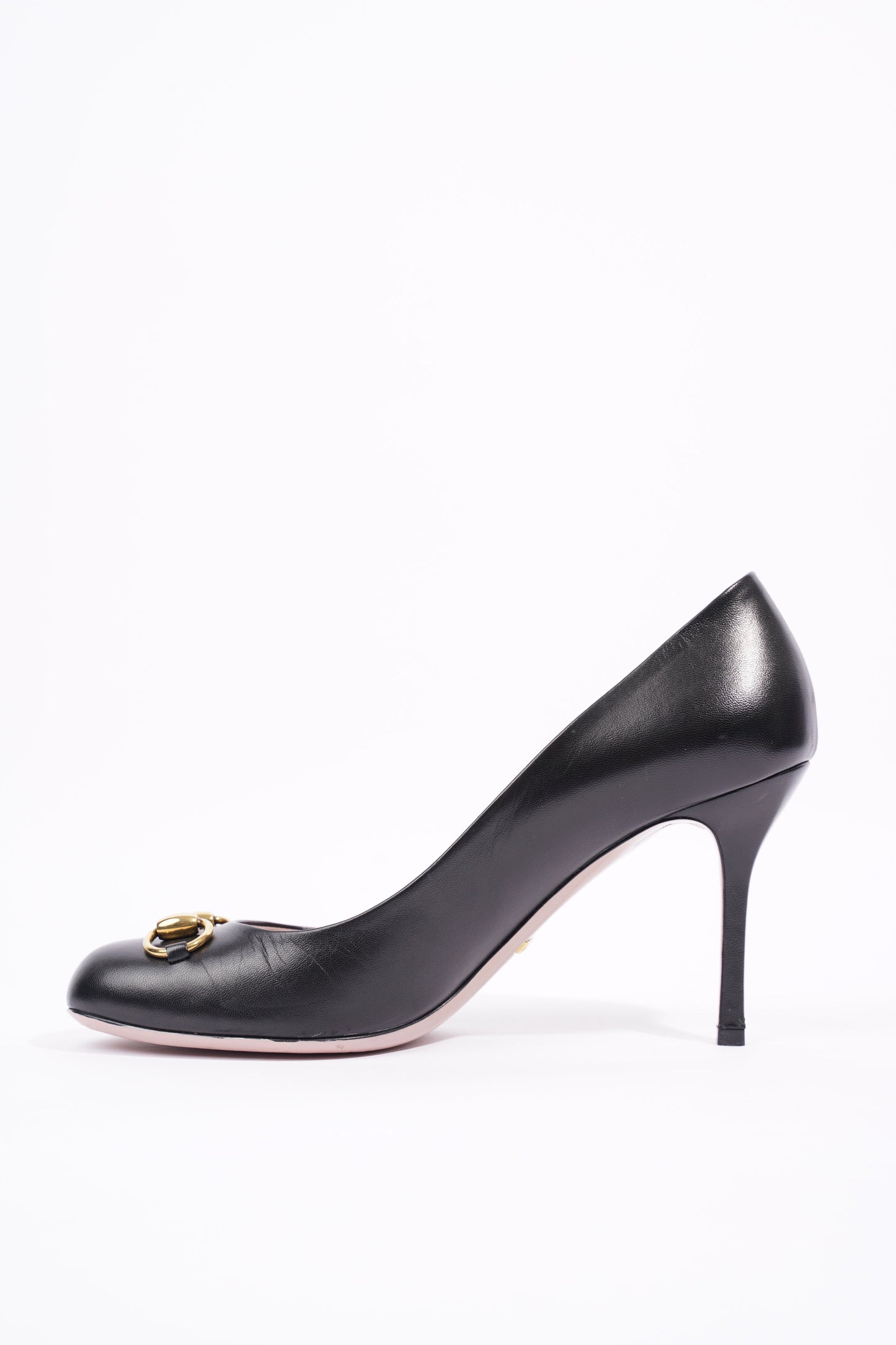 Gucci Womens Horsebit Pump Black / Gold EU 40.5 / UK 7.5